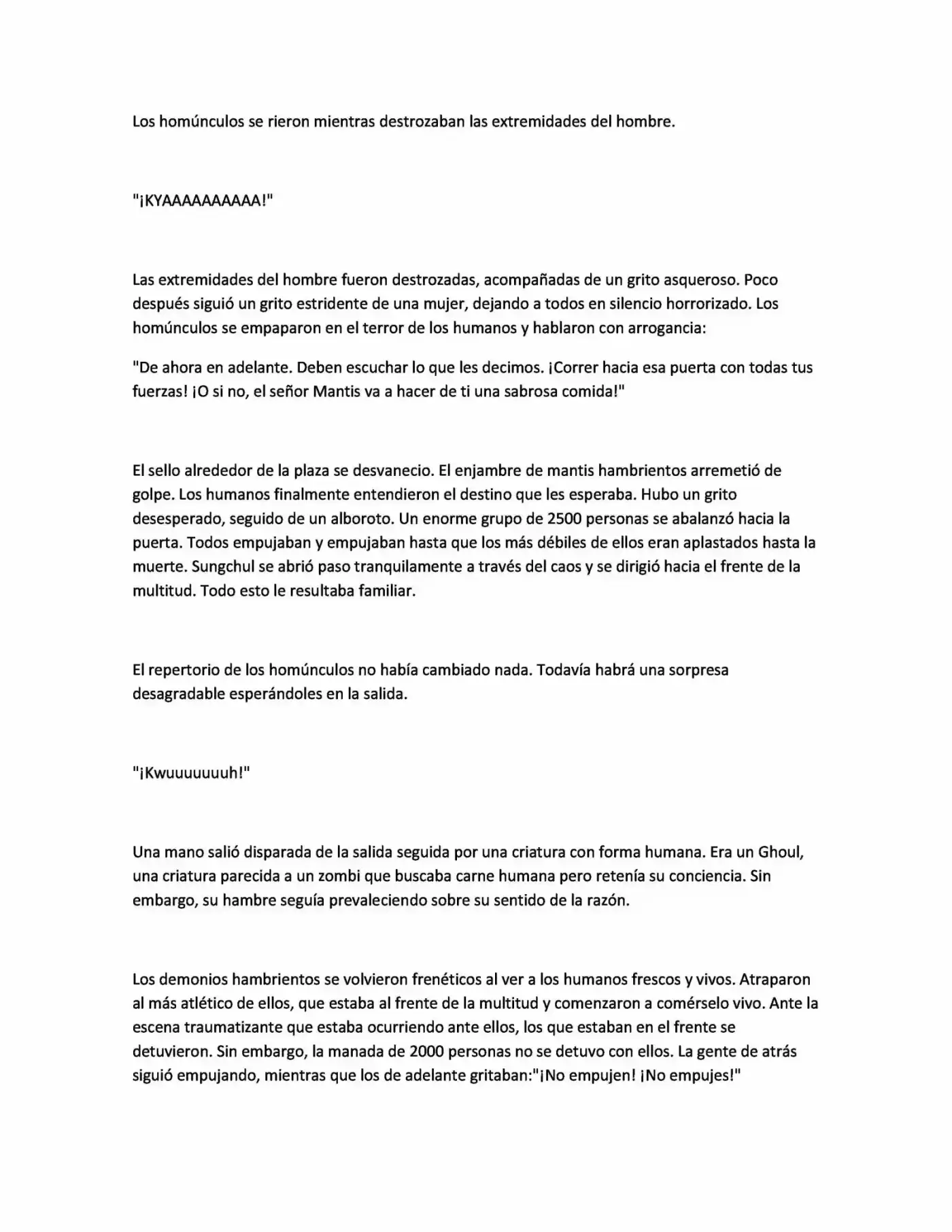 Main Character Hide His Strenght (Novela) - Capítulo 2 - Página 4 - LectorTMOo