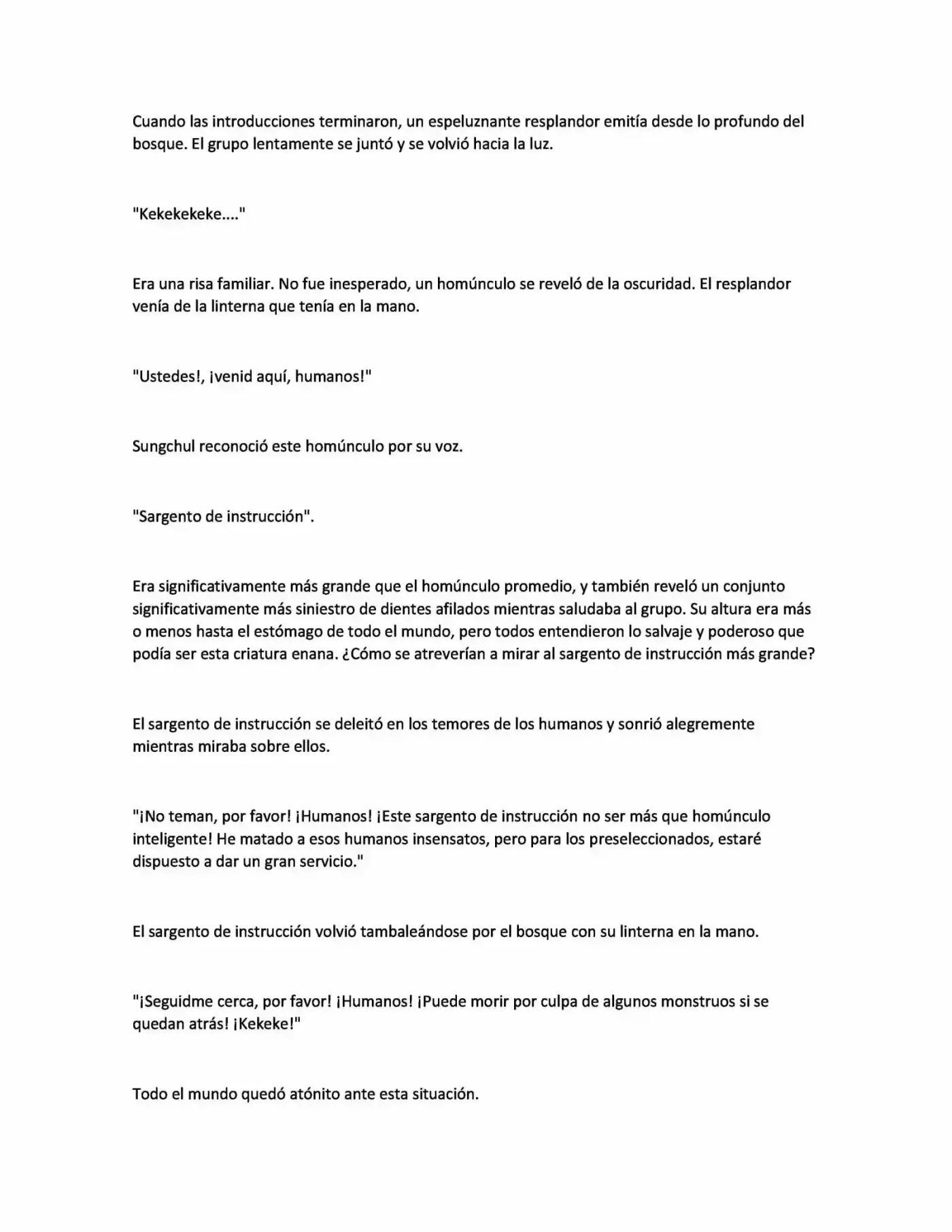 Main Character Hide His Strenght (Novela) - Capítulo 3 - Página 6 - LectorTMOo