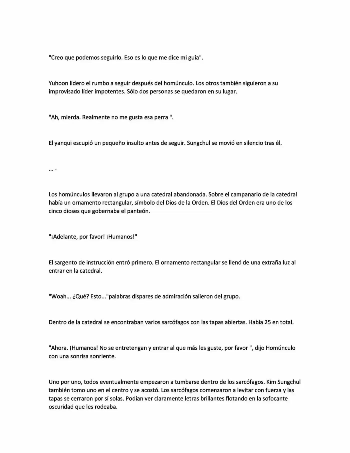 Main Character Hide His Strenght (Novela) - Capítulo 3 - Página 7 - LectorTMOo