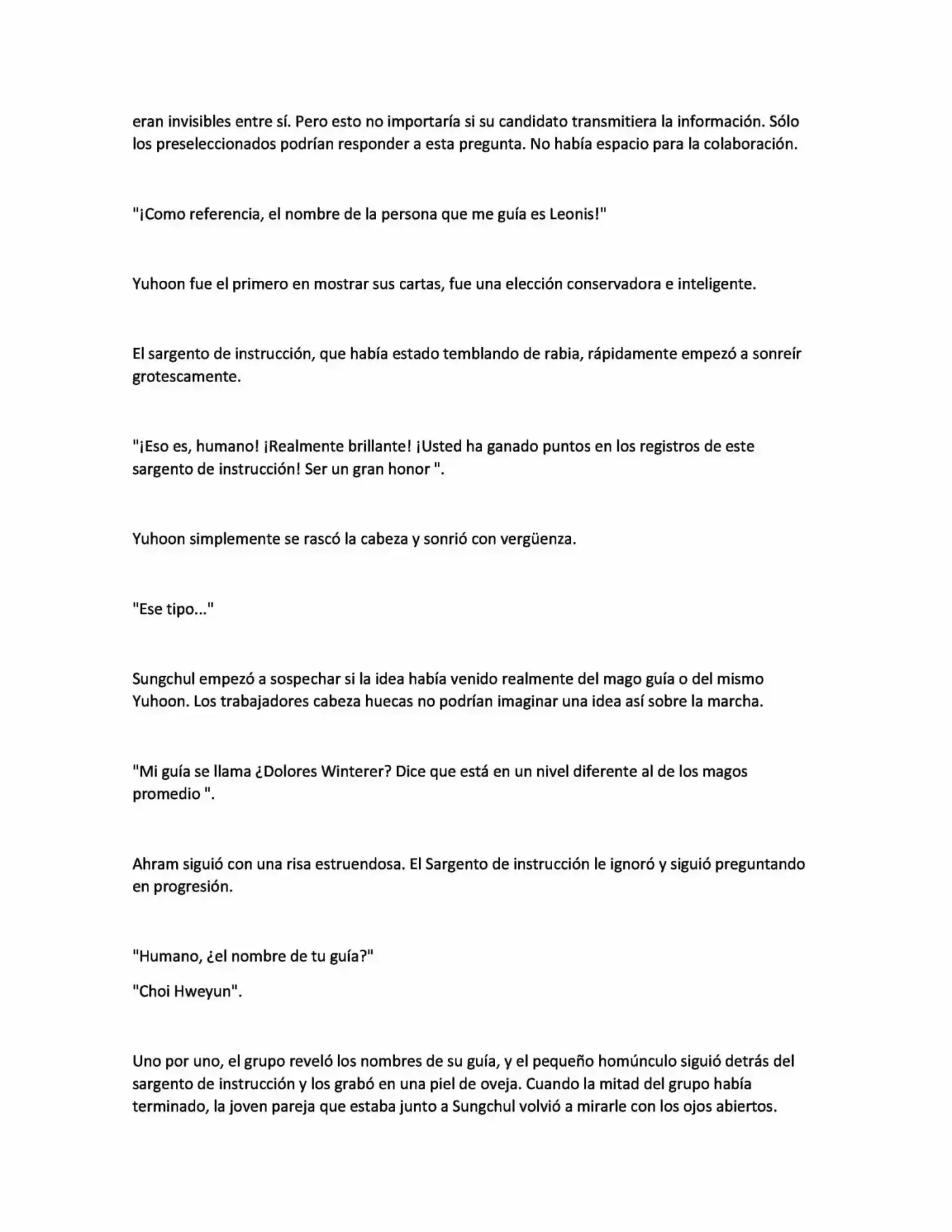 Main Character Hide His Strenght (Novela) - Capítulo 4 - Página 6 - LectorTMOo