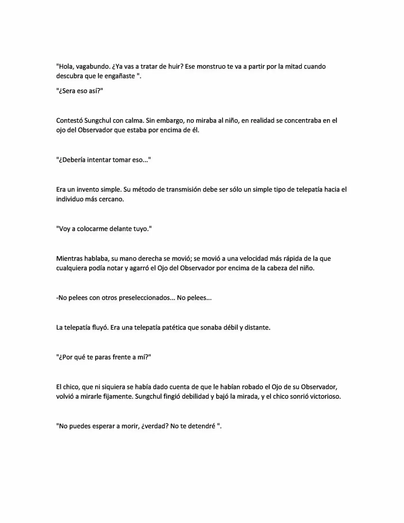 Main Character Hide His Strenght (Novela) - Capítulo 4 - Página 7 - LectorTMOo