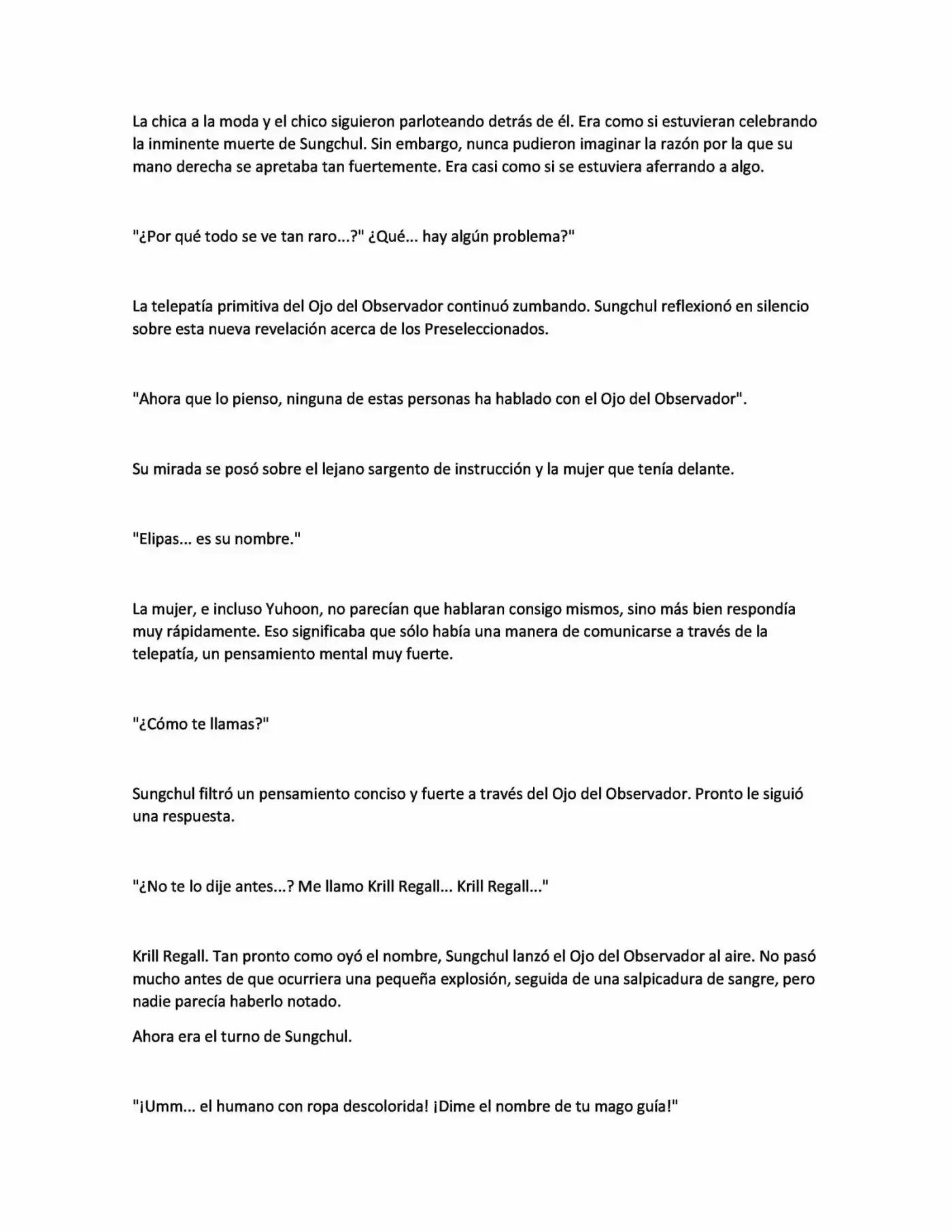 Main Character Hide His Strenght (Novela) - Capítulo 4 - Página 8 - LectorTMOo