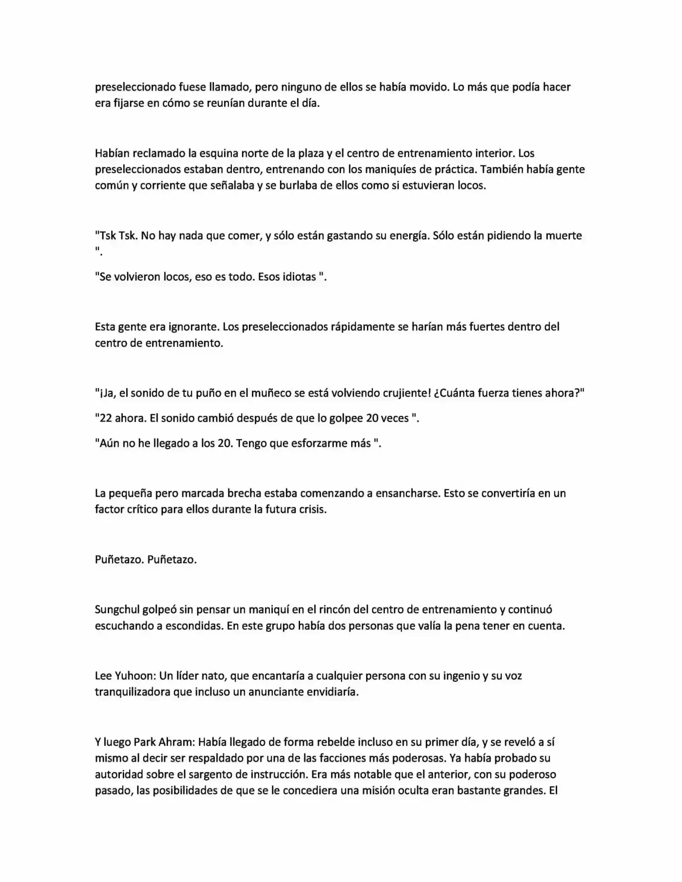 Main Character Hide His Strenght (Novela) - Capítulo 5 - Página 2 - LectorTMOo