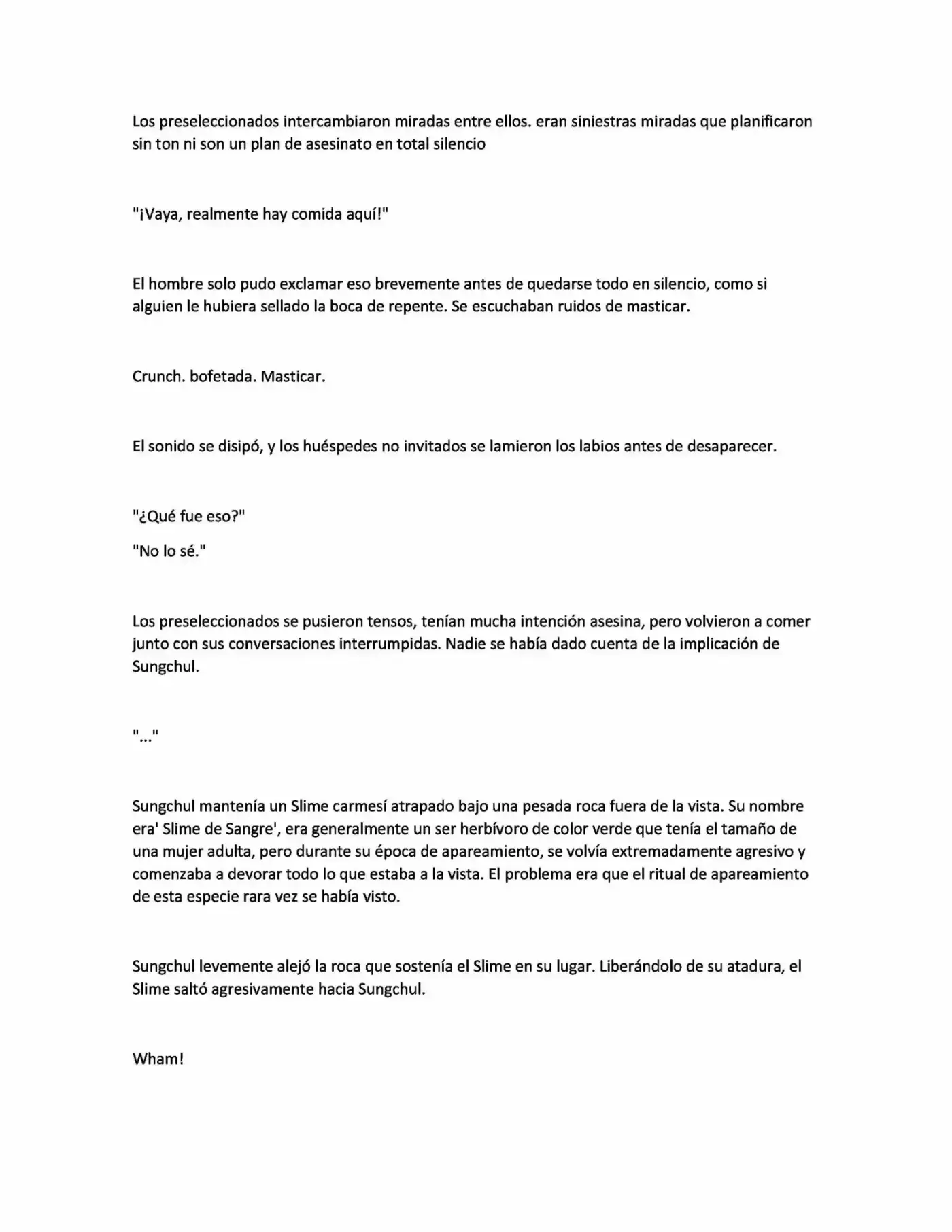 Main Character Hide His Strenght (Novela) - Capítulo 5 - Página 5 - LectorTMOo