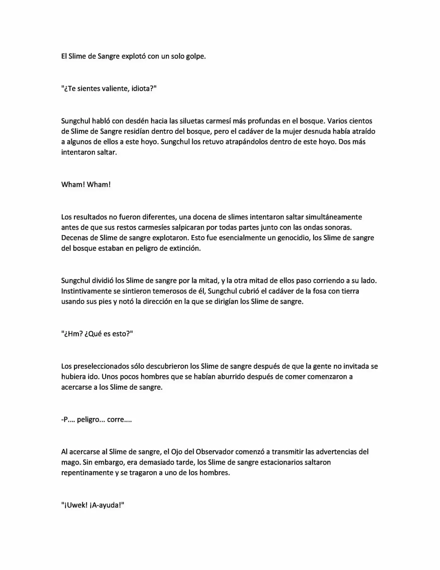 Main Character Hide His Strenght (Novela) - Capítulo 5 - Página 6 - LectorTMOo