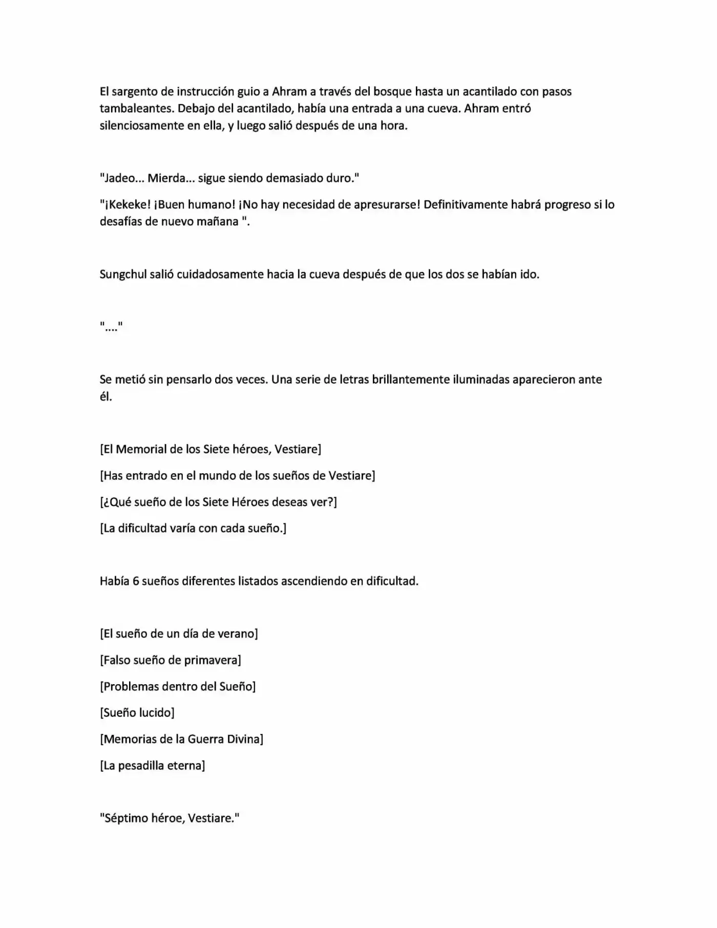 Main Character Hide His Strenght (Novela) - Capítulo 5 - Página 10 - LectorTMOo