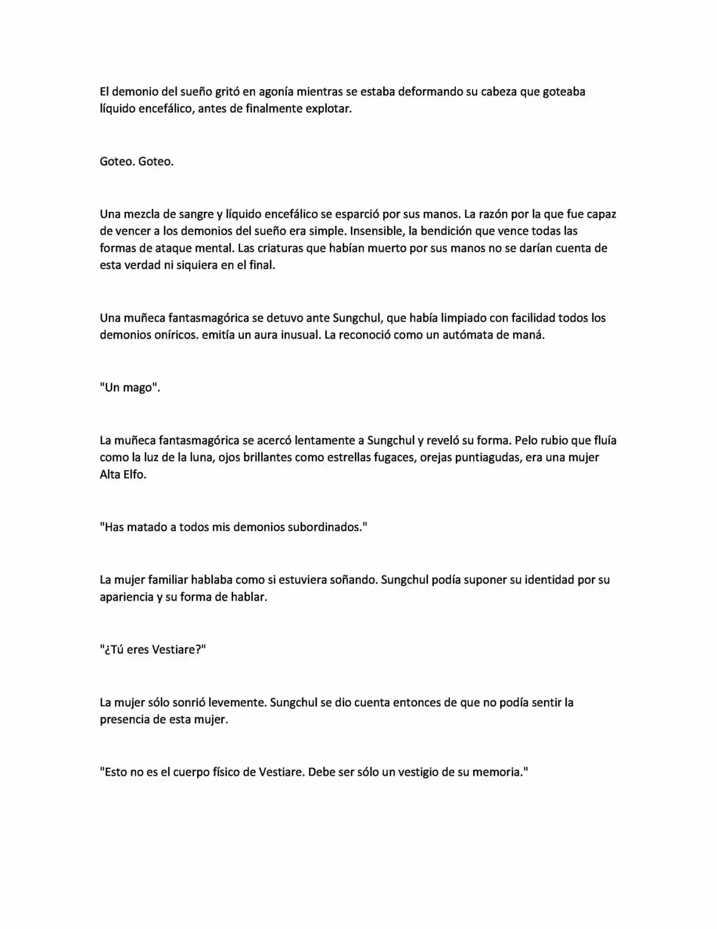 Main Character Hide His Strenght (Novela) - Capítulo 6 - Página 4 - LectorTMOo