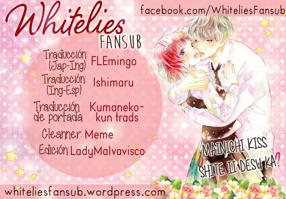 Mainichi Kiss Shite Ii Desu Ka? - Capítulo 11 - Página 1 - LectorTMOo