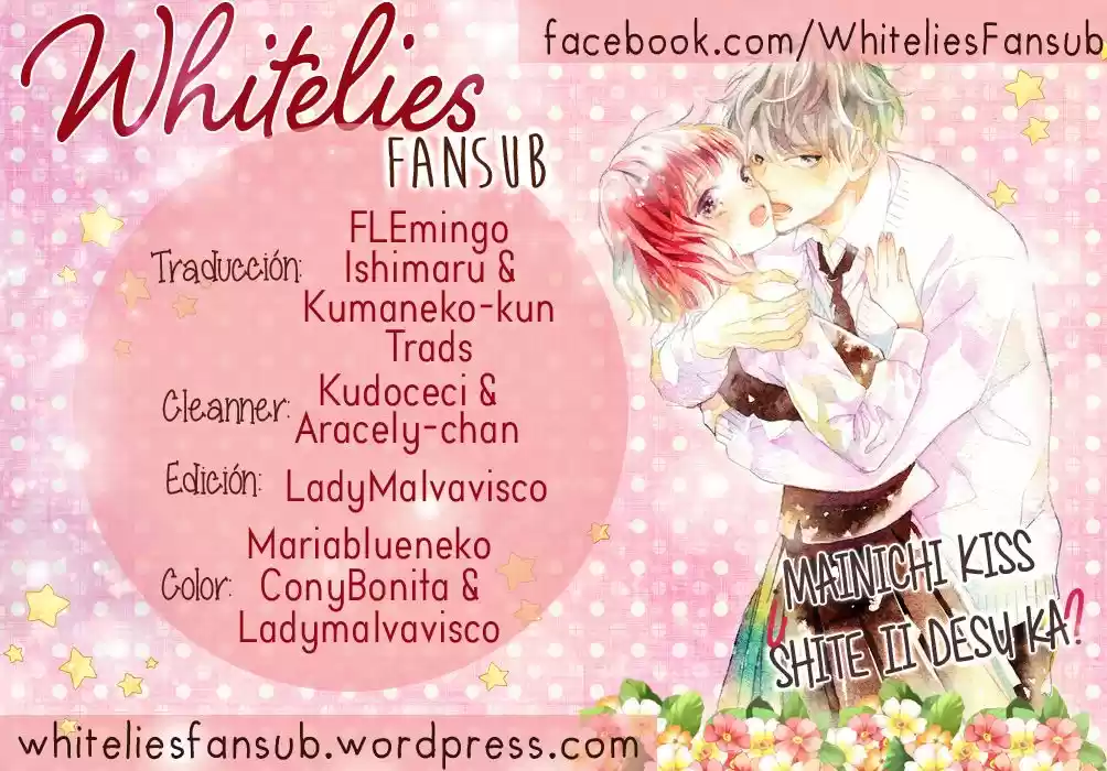 Mainichi Kiss Shite Ii Desu Ka? - Capítulo 15 - Página 1 - LectorTMOo