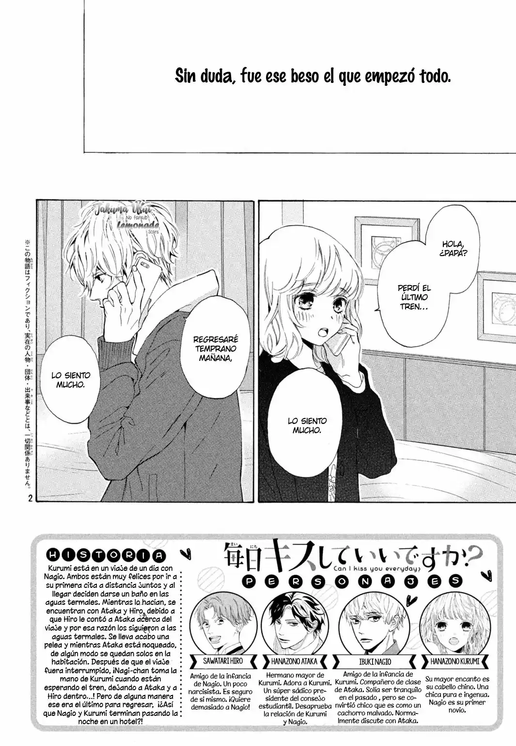 Mainichi Kiss Shite Ii Desu Ka? - Capítulo 16 - Página 6 - LectorTMOo