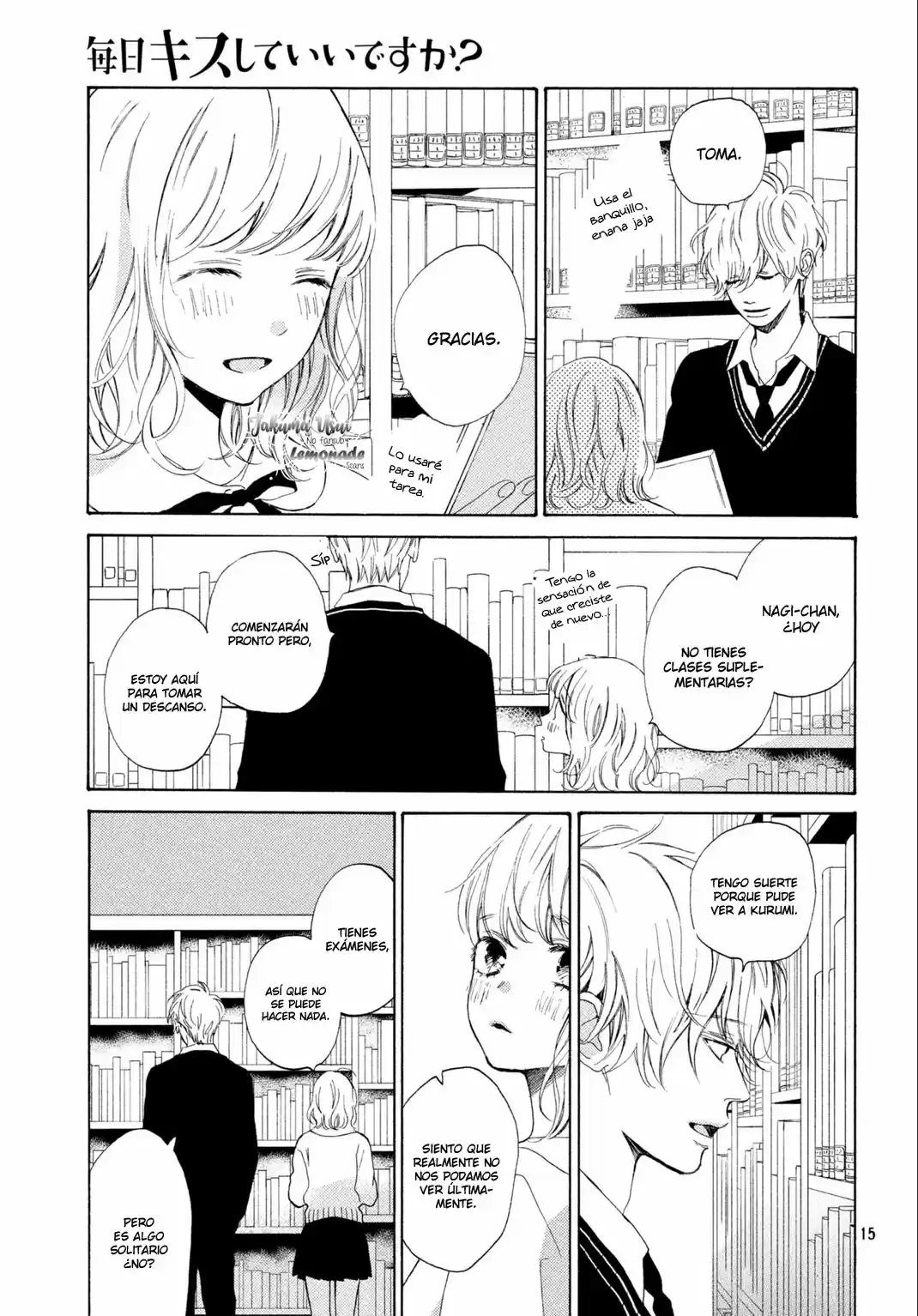 Mainichi Kiss Shite Ii Desu Ka? - Capítulo 16 - Página 19 - LectorTMOo