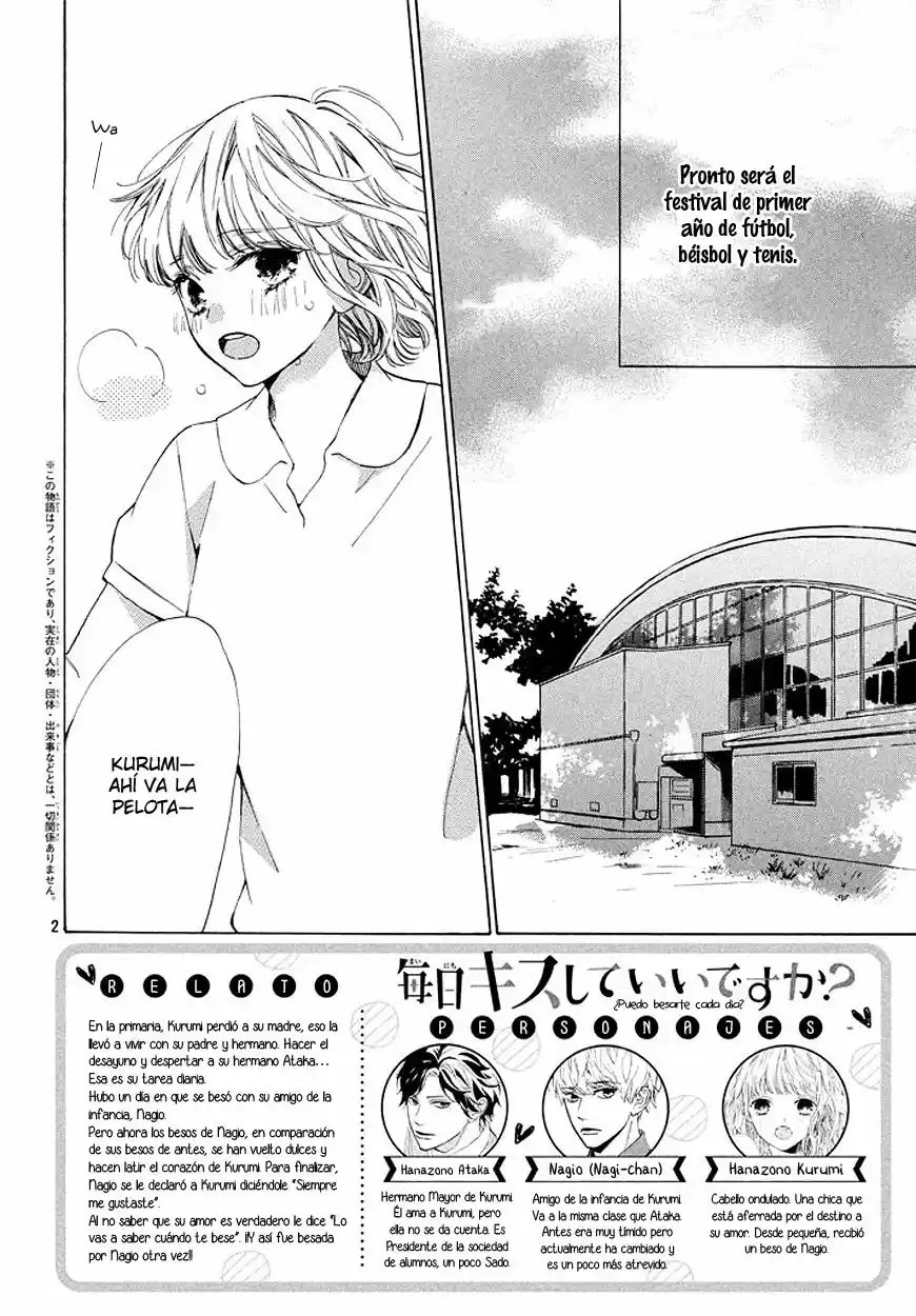 Mainichi Kiss Shite Ii Desu Ka? - Capítulo 3 - Página 6 - LectorTMOo