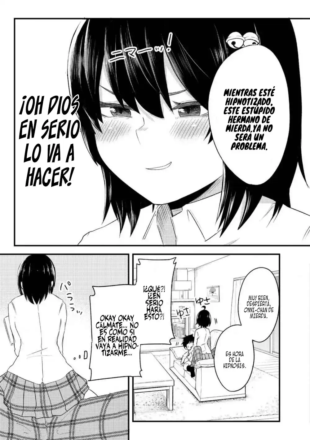 Mainichi Shine Shine Itte Kuru Gimai Ga, Ore Ga Nete Iru Suki Ni Saimin-jutsu De Hore Saseyou To Shite Kurundakedo…! capítulo 1 página 20