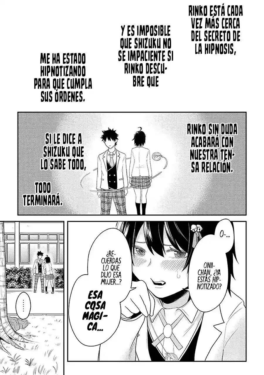 Mainichi Shine Shine Itte Kuru Gimai Ga, Ore Ga Nete Iru Suki Ni Saimin-jutsu De Hore Saseyou To Shite Kurundakedo…! capítulo 12 página 14