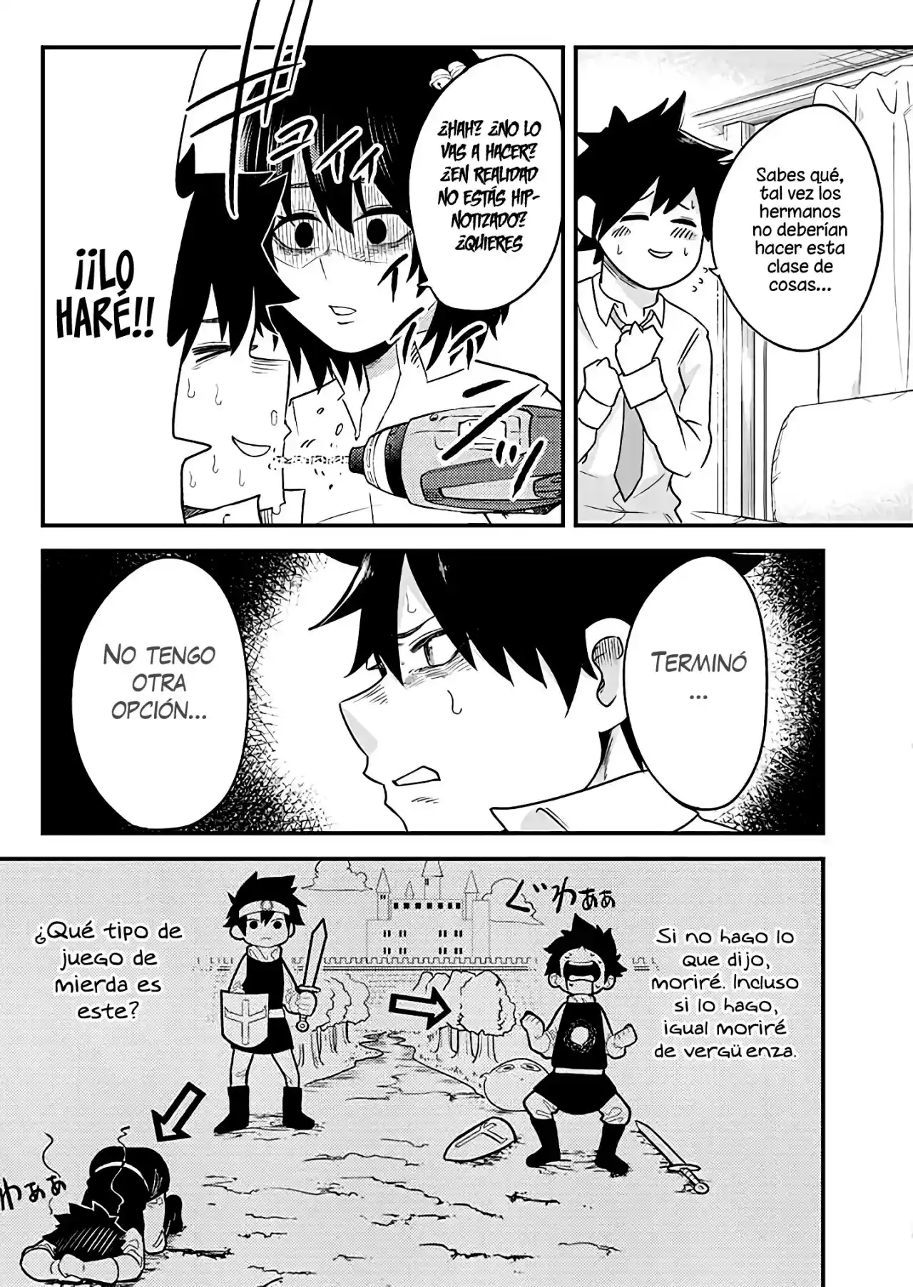 Mainichi Shine Shine Itte Kuru Gimai Ga, Ore Ga Nete Iru Suki Ni Saimin-jutsu De Hore Saseyou To Shite Kurundakedo…! capítulo 2 página 14