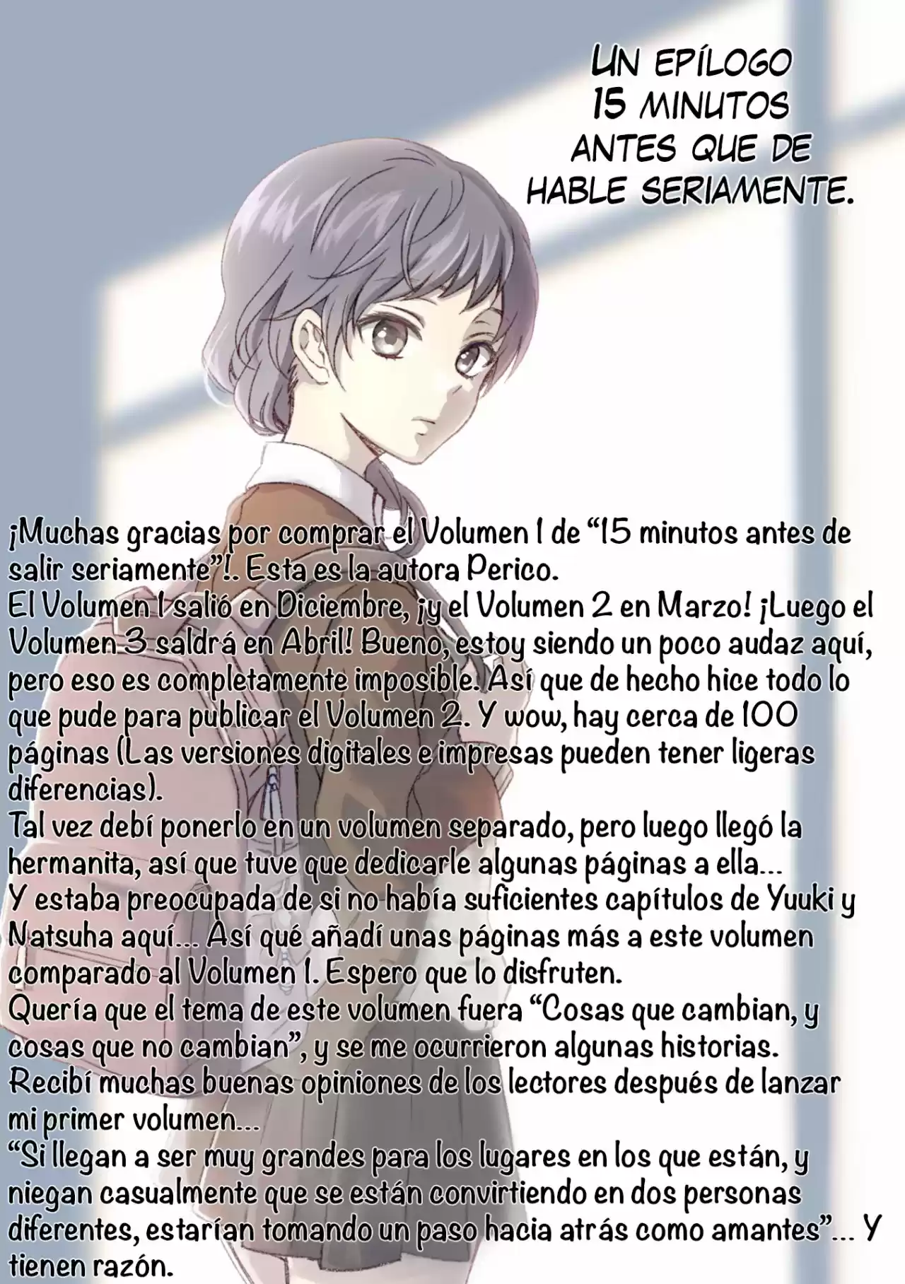 Majide Tsukiau 15 Minutes Ago - Capítulo 15 - Página 11 - LectorTMOo