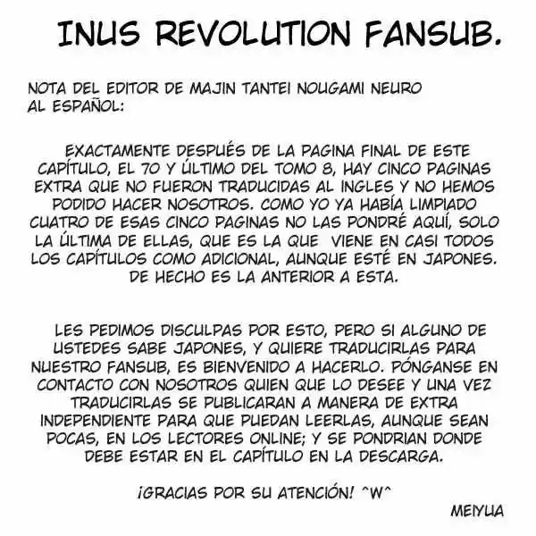 Majin Tantei Nōgami Neuro - Capítulo 70 - Página 22 - LectorTMOo