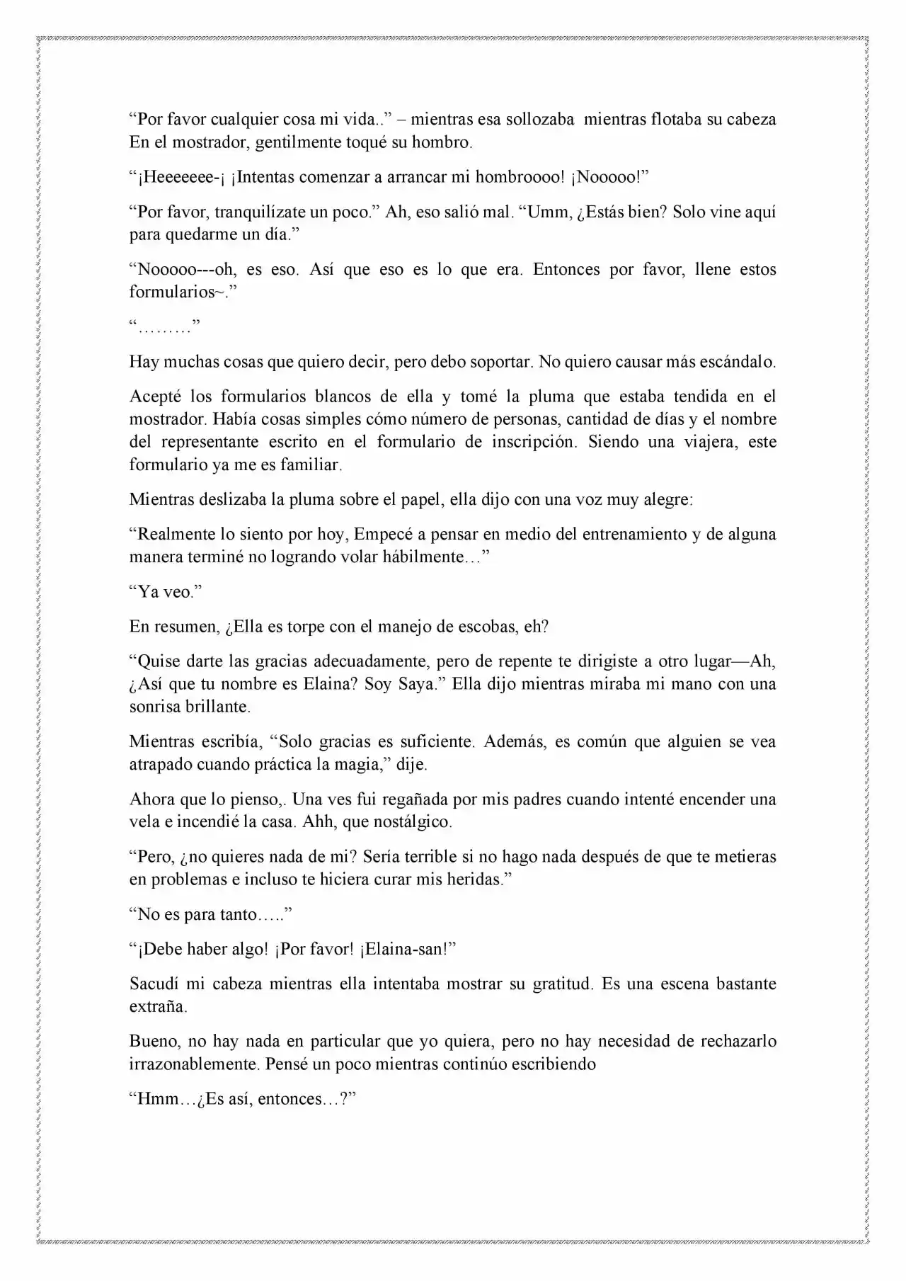 Majo No Tabitabi (Novela) - Capítulo 1.20 - Página 4 - LectorTMOo