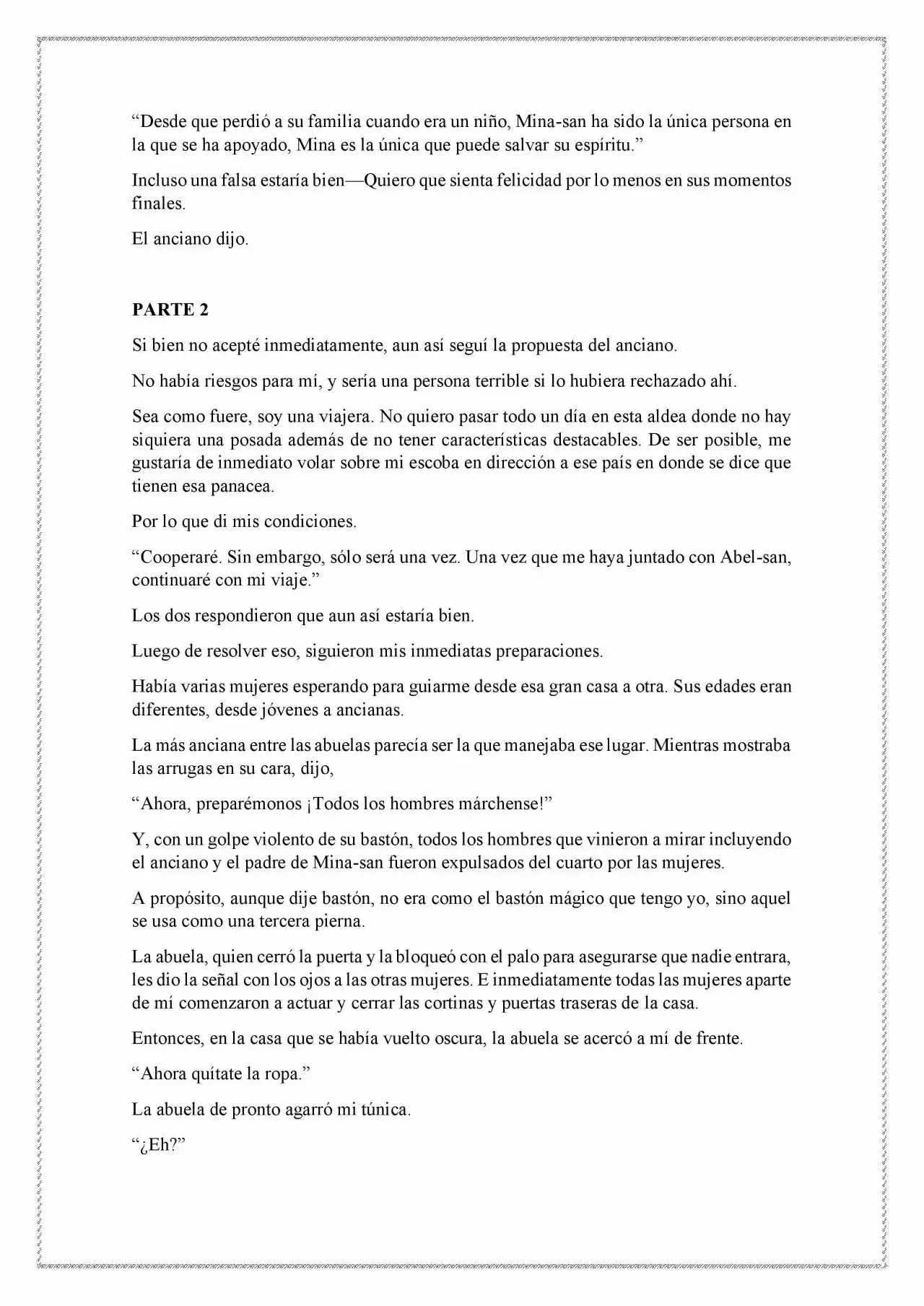 Majo No Tabitabi (Novela) - Capítulo 10 - Página 8 - LectorTMOo