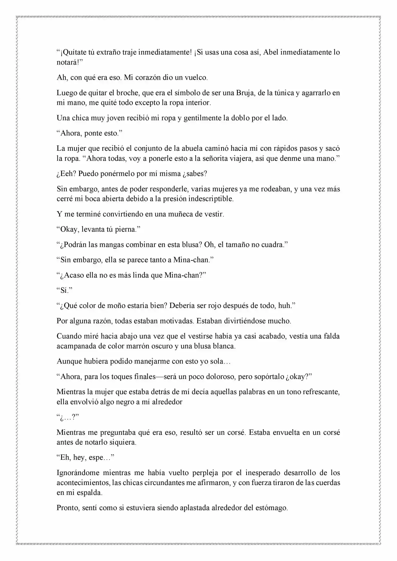 Majo No Tabitabi (Novela) - Capítulo 10 - Página 9 - LectorTMOo