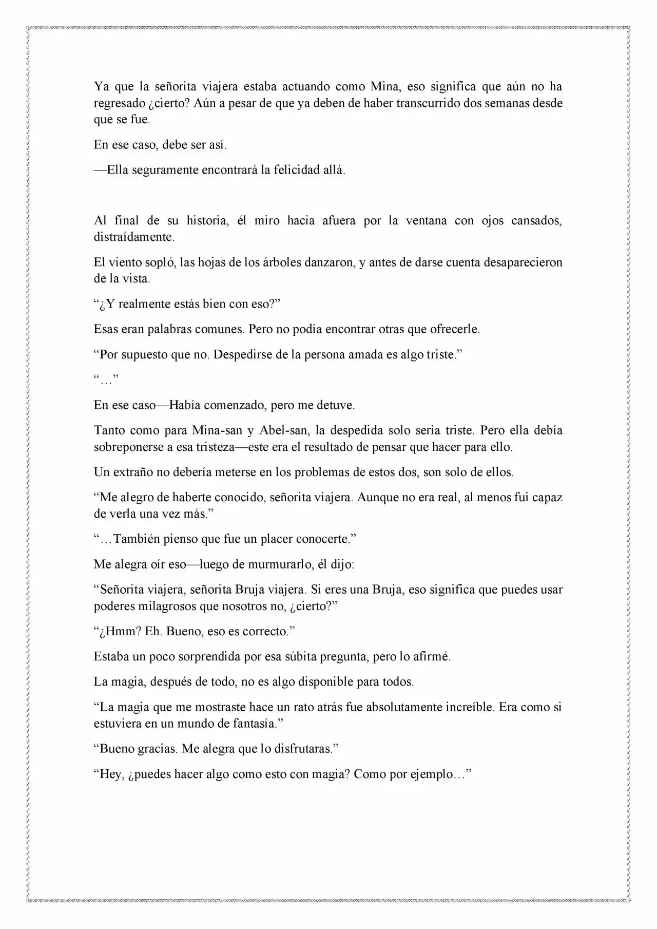 Majo No Tabitabi (Novela) - Capítulo 10 - Página 17 - LectorTMOo