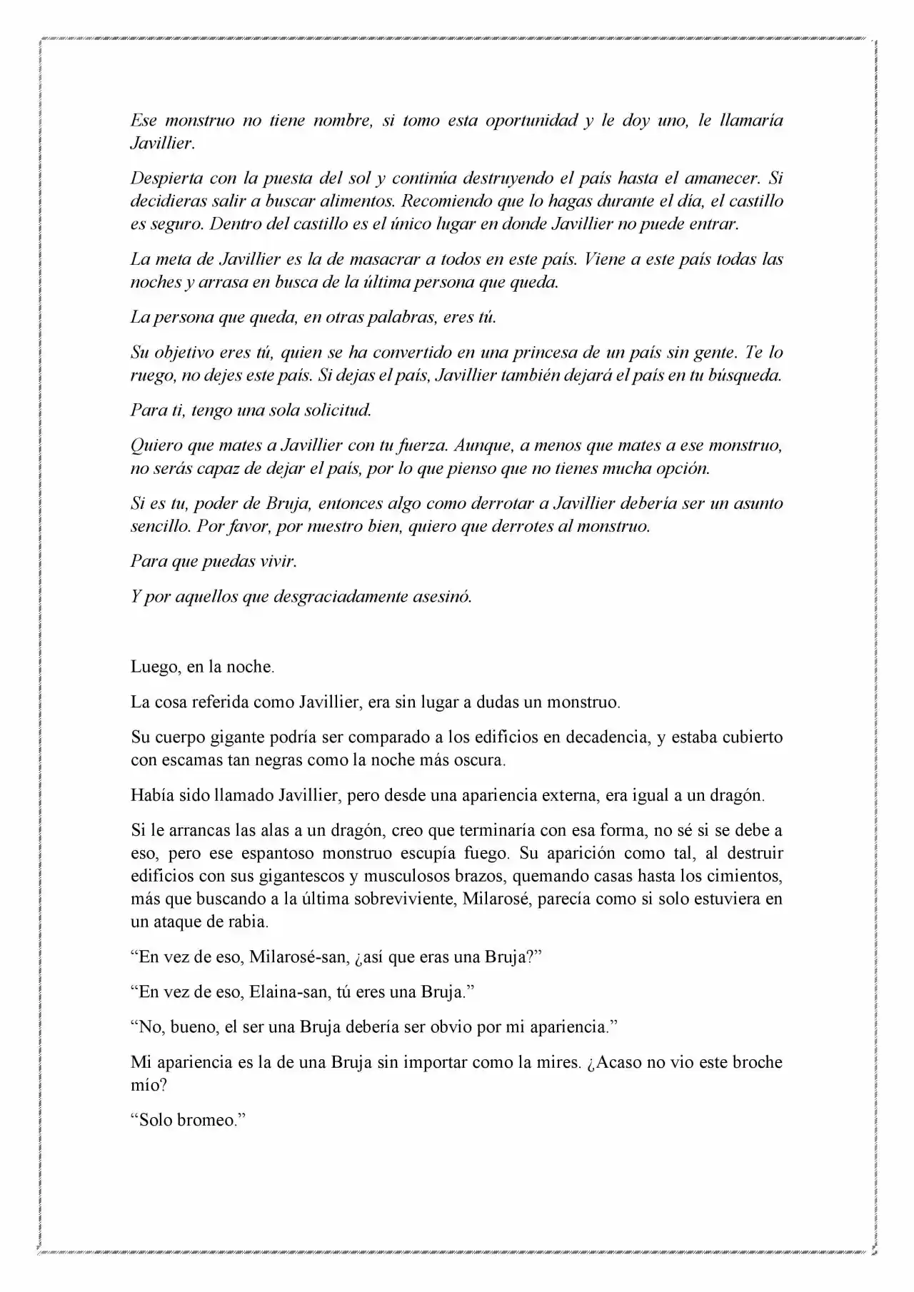 Majo No Tabitabi (Novela) - Capítulo 12 - Página 6 - LectorTMOo
