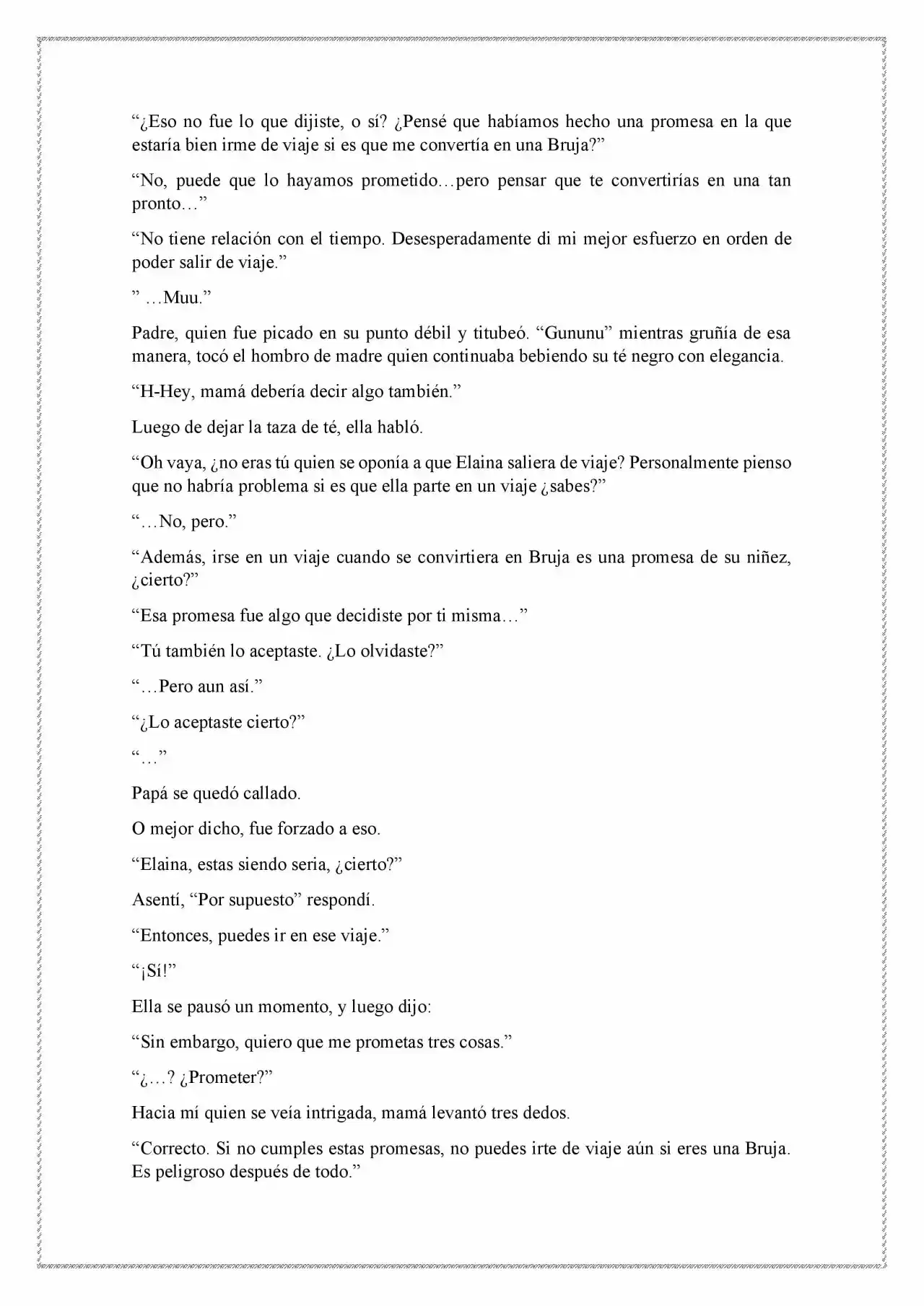Majo No Tabitabi (Novela) - Capítulo 13 - Página 4 - LectorTMOo