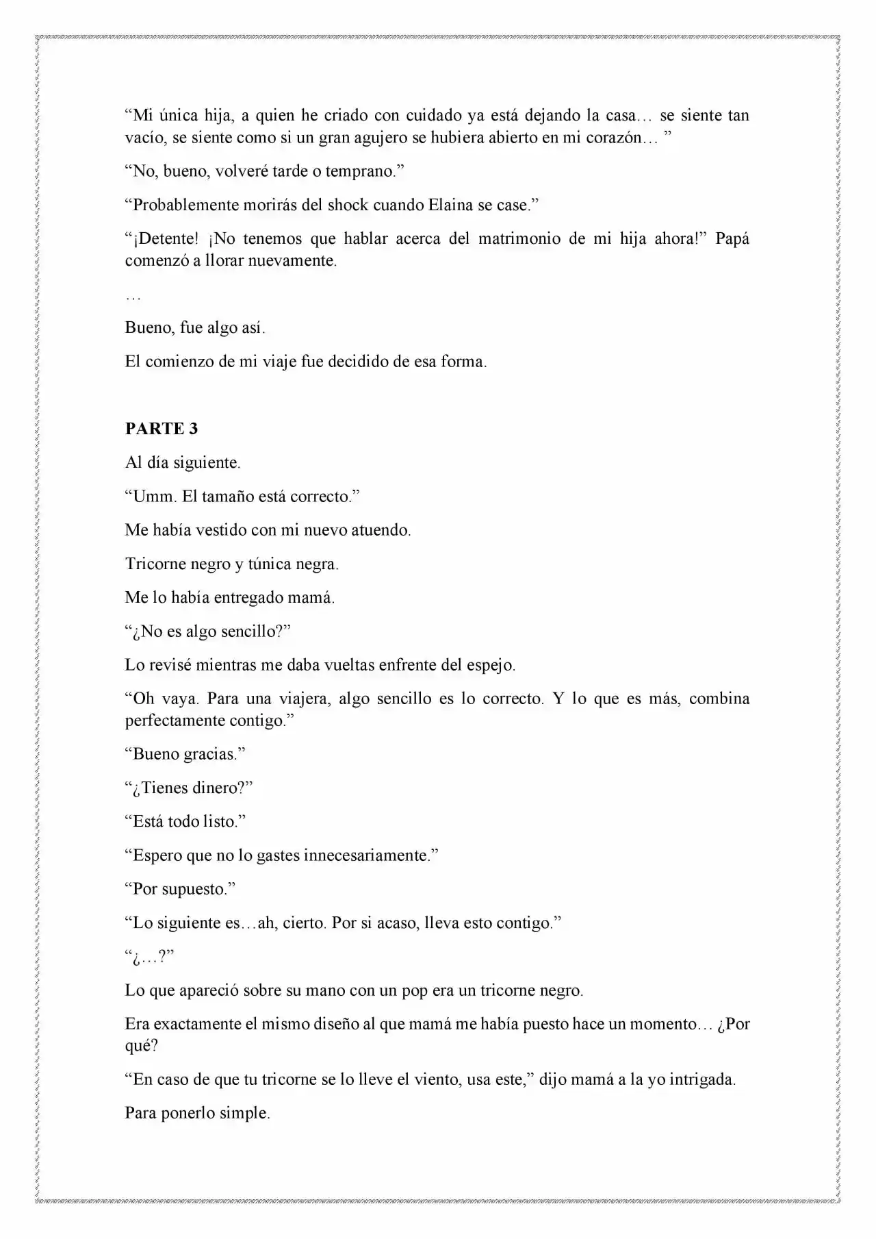 Majo No Tabitabi (Novela) - Capítulo 13 - Página 6 - LectorTMOo