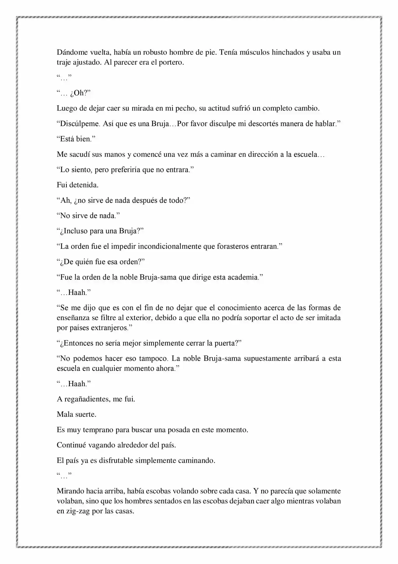 Majo No Tabitabi (Novela) - Capítulo 14 - Página 4 - LectorTMOo