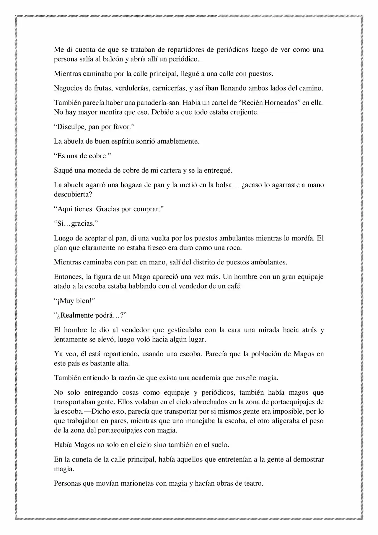 Majo No Tabitabi (Novela) - Capítulo 14 - Página 5 - LectorTMOo