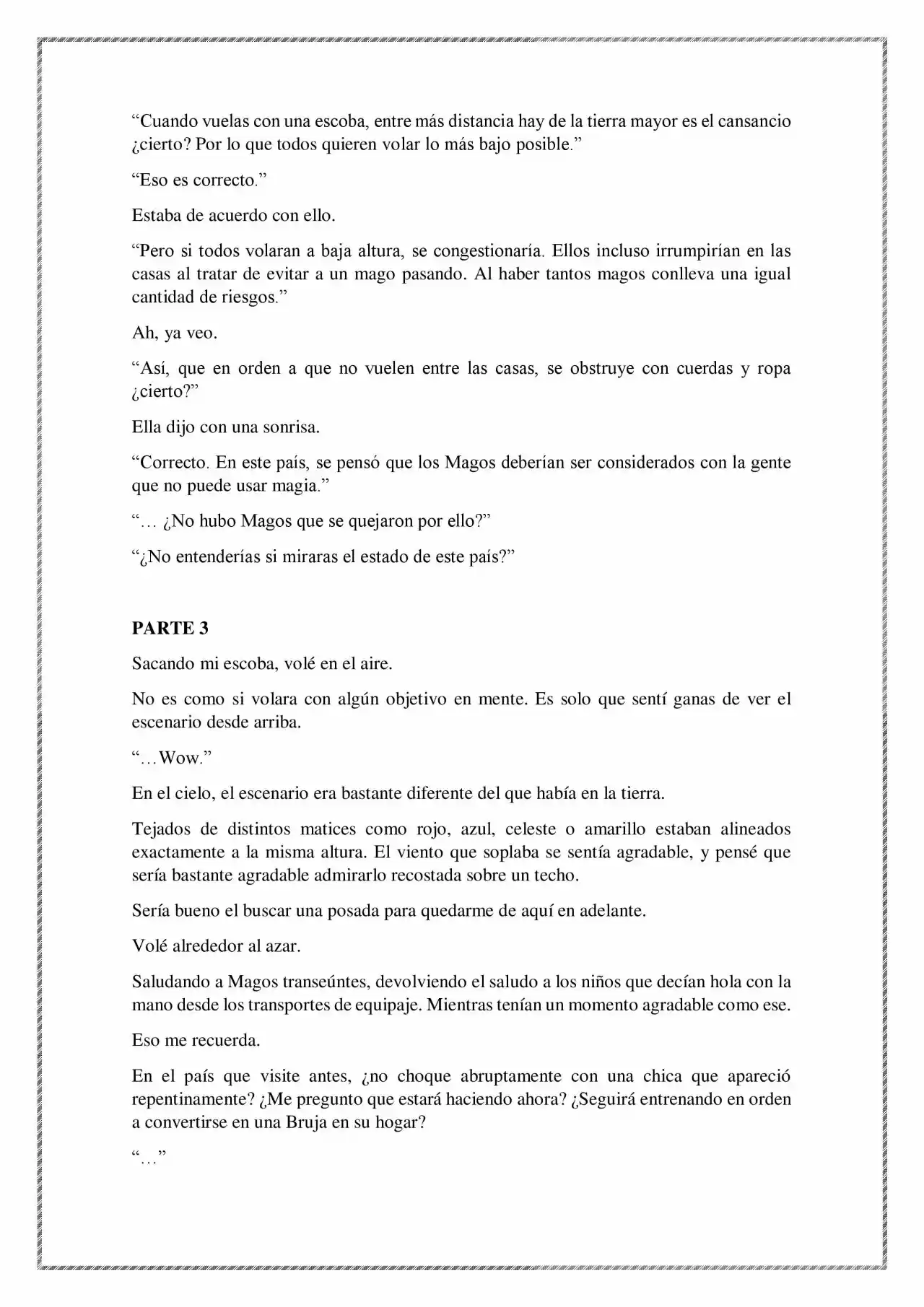 Majo No Tabitabi (Novela) - Capítulo 14 - Página 7 - LectorTMOo