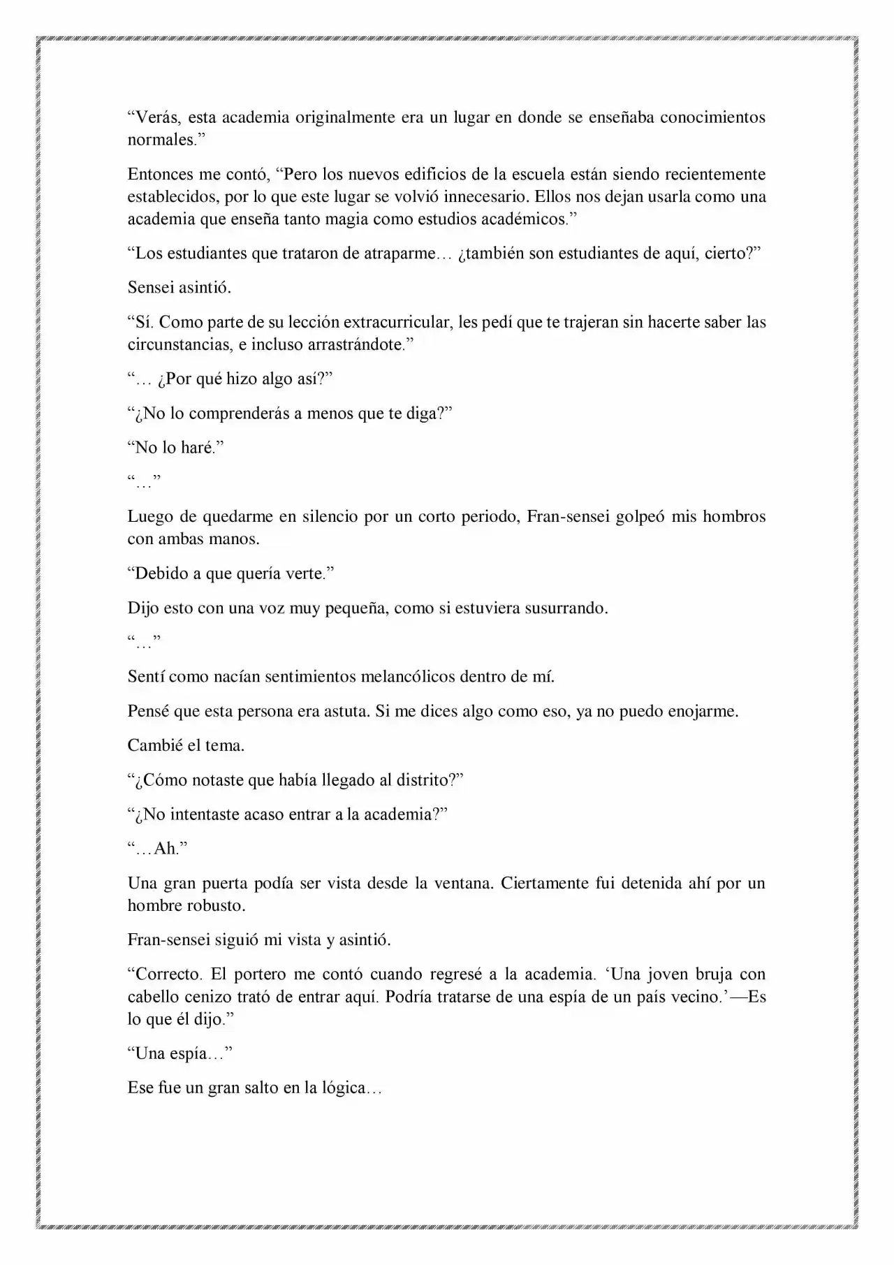 Majo No Tabitabi (Novela) - Capítulo 14 - Página 15 - LectorTMOo