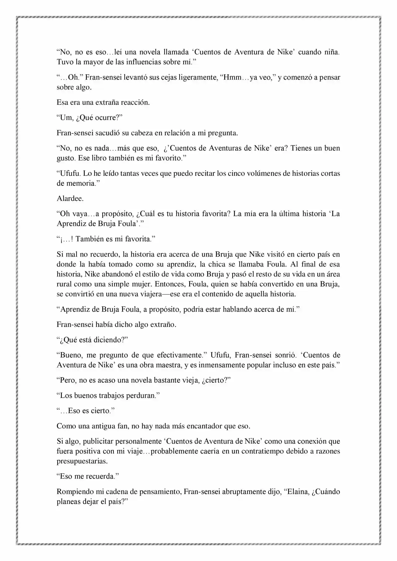 Majo No Tabitabi (Novela) - Capítulo 14 - Página 19 - LectorTMOo