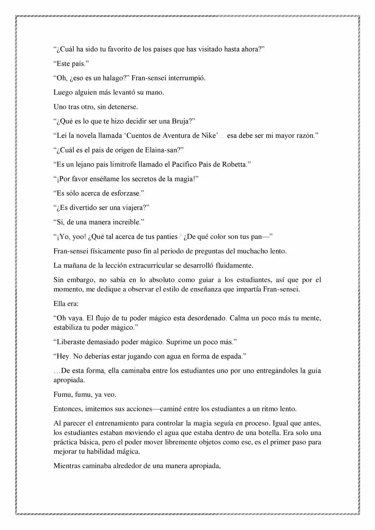Majo No Tabitabi (Novela) - Capítulo 14 - Página 23 - LectorTMOo