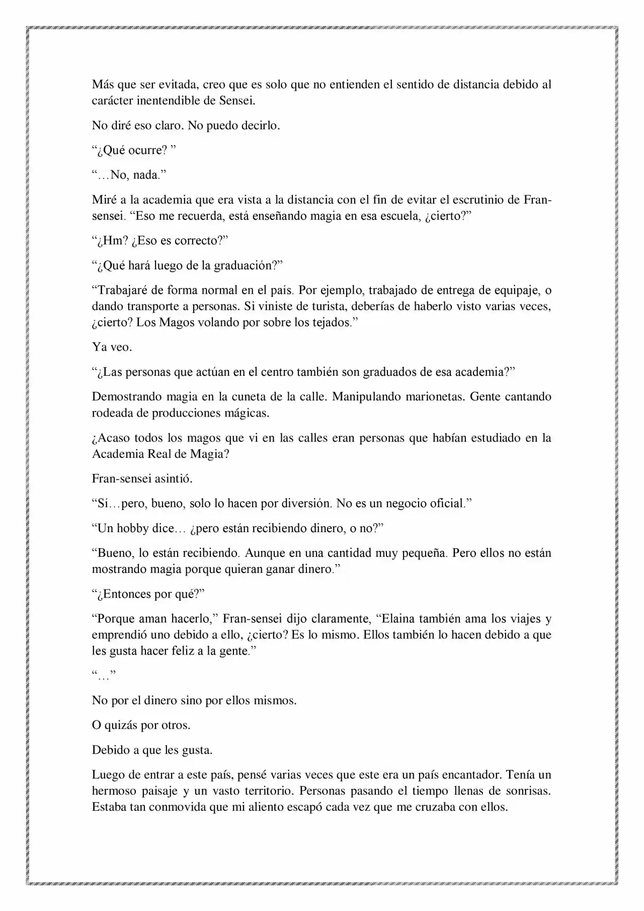 Majo No Tabitabi (Novela) - Capítulo 14 - Página 27 - LectorTMOo