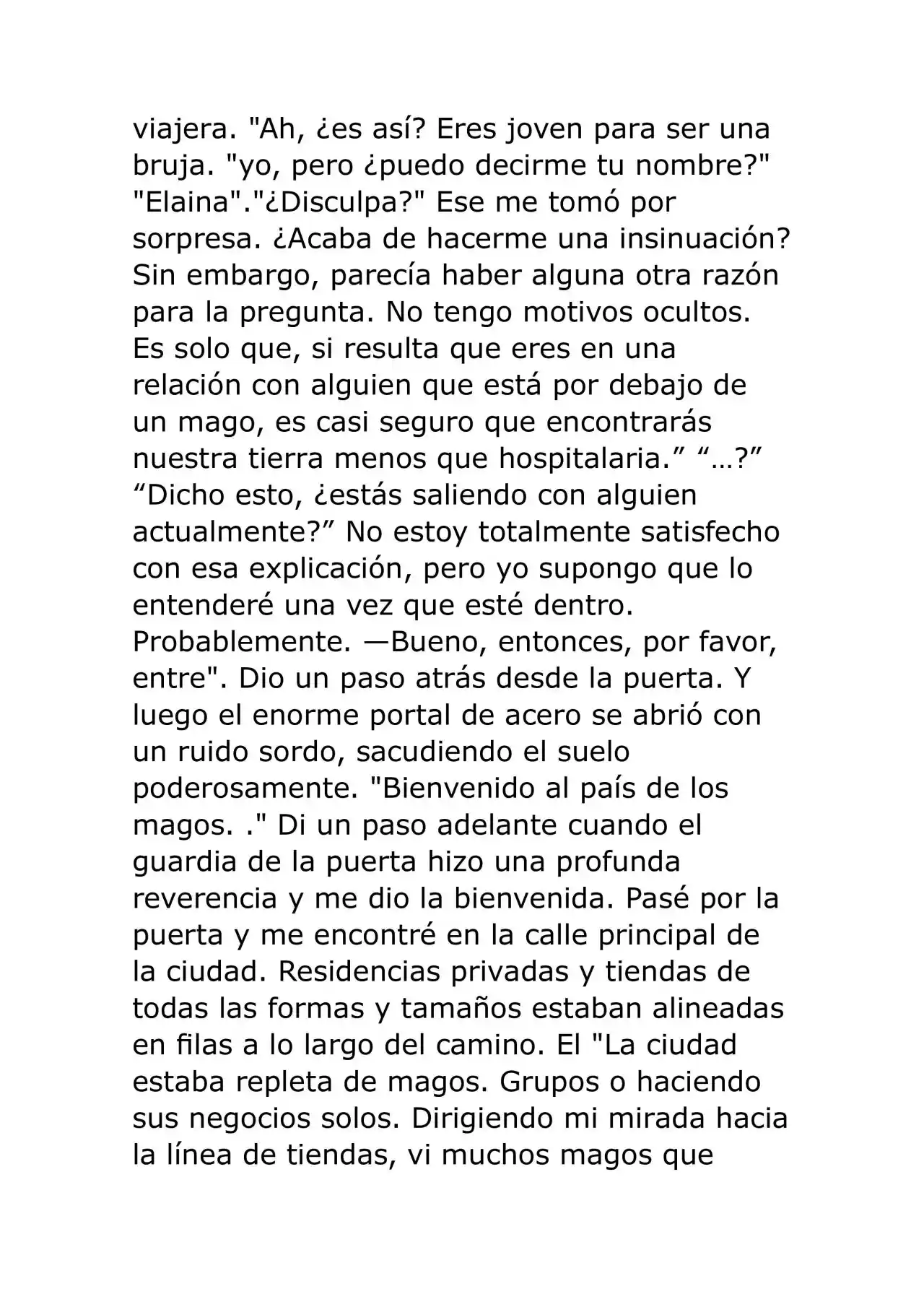 Majo No Tabitabi (Novela) - Capítulo 15 - Página 2 - LectorTMOo