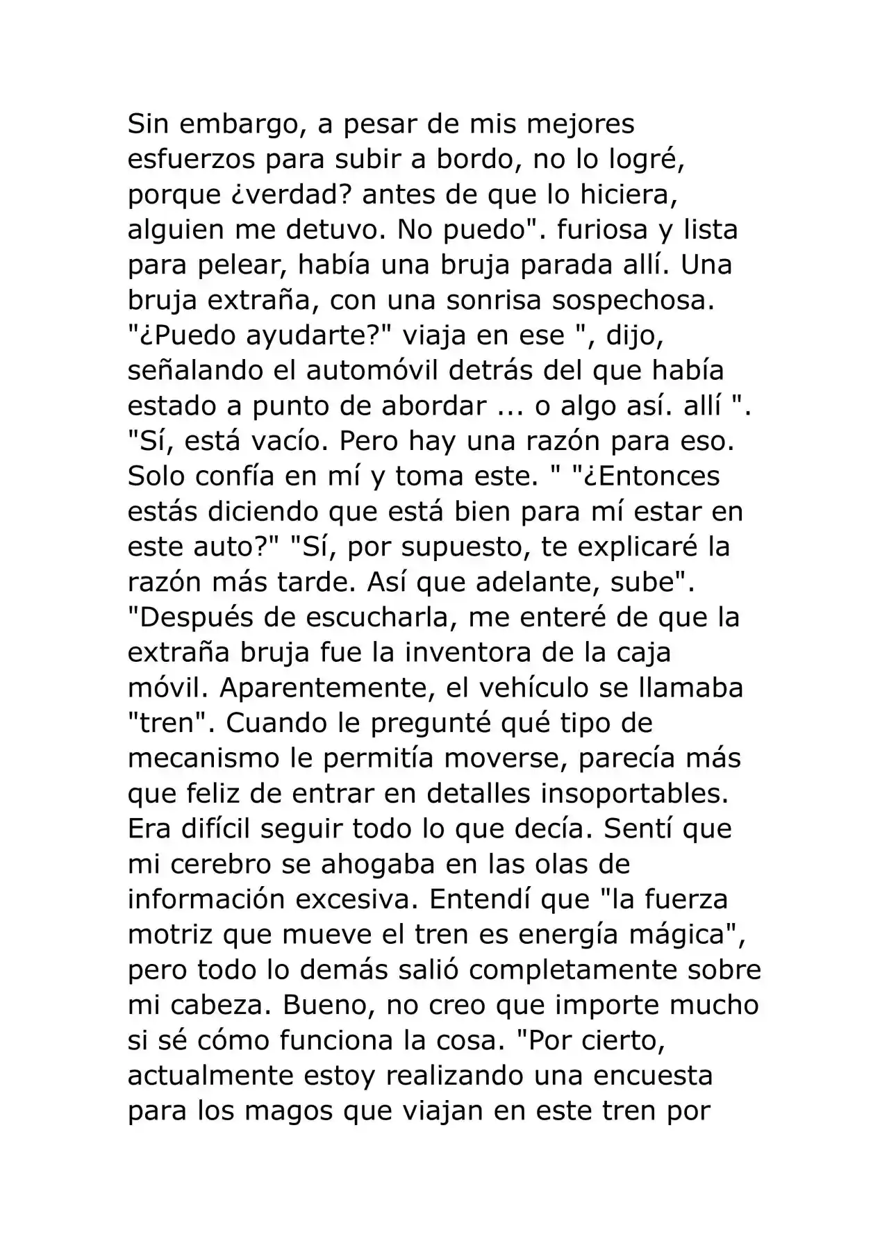 Majo No Tabitabi (Novela) - Capítulo 15 - Página 4 - LectorTMOo
