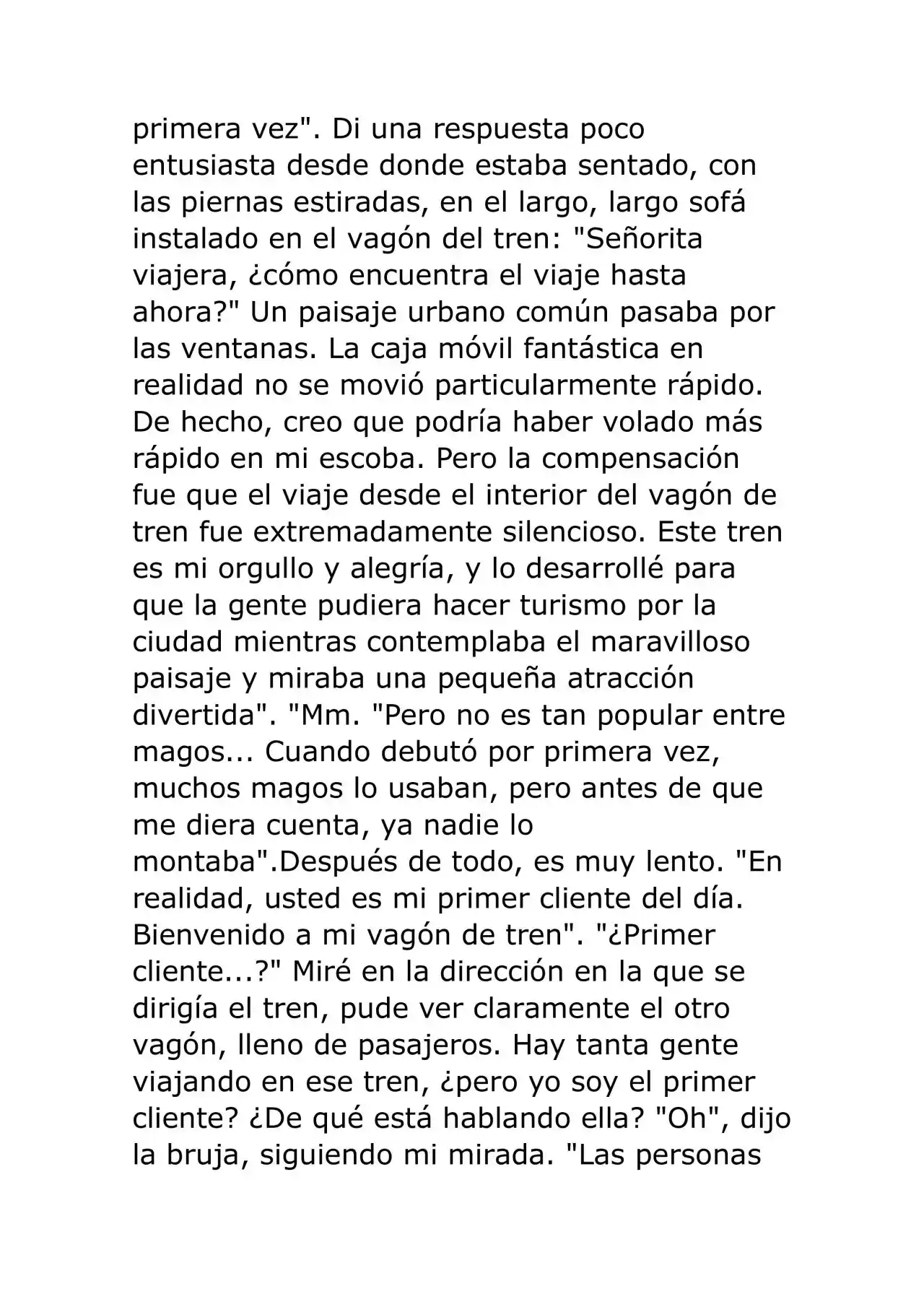 Majo No Tabitabi (Novela) - Capítulo 15 - Página 6 - LectorTMOo