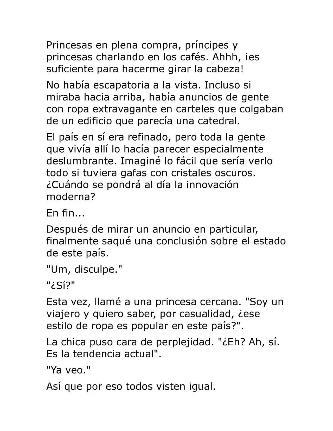 Majo No Tabitabi (Novela) - Capítulo 19 - Página 4 - LectorTMOo