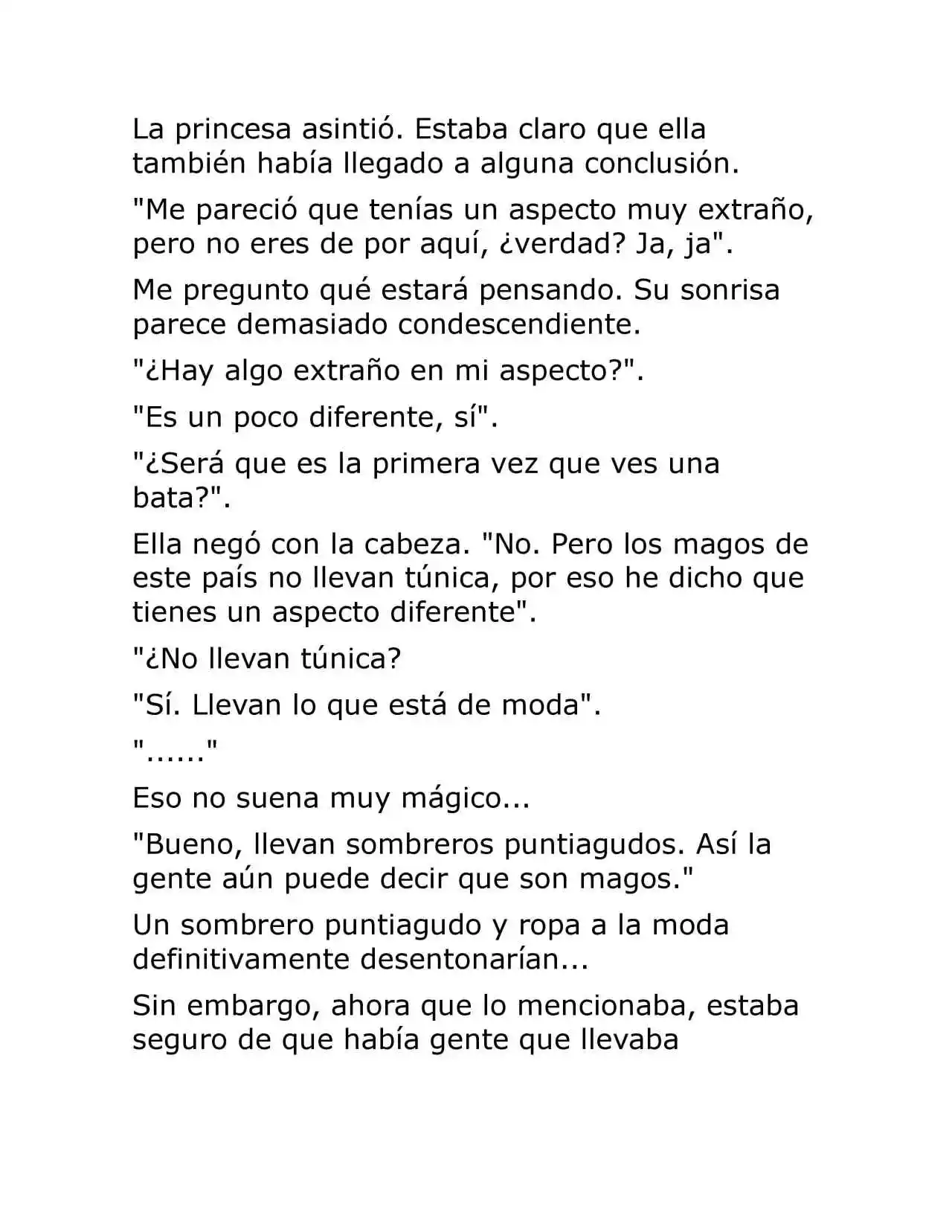 Majo No Tabitabi (Novela) - Capítulo 19 - Página 5 - LectorTMOo