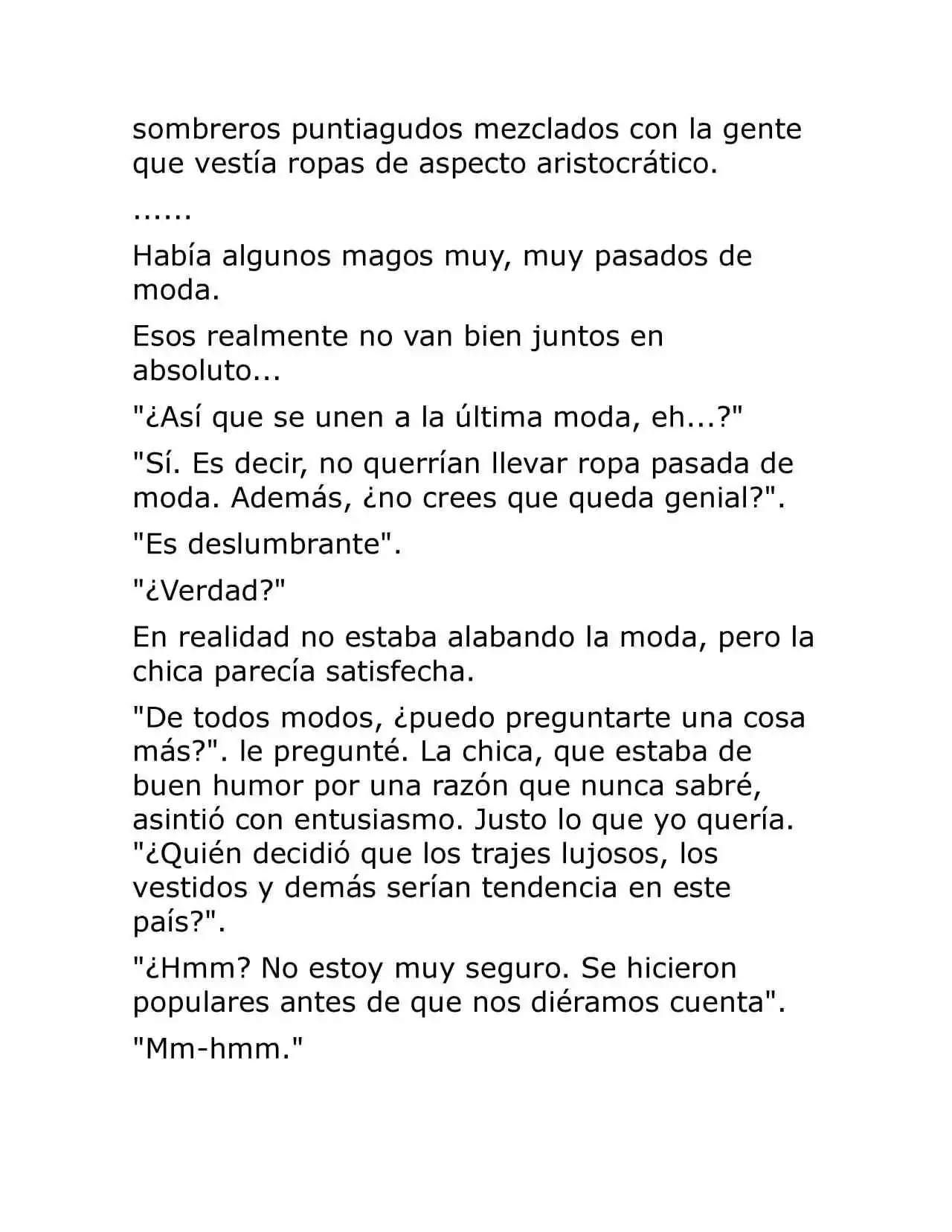 Majo No Tabitabi (Novela) - Capítulo 19 - Página 6 - LectorTMOo