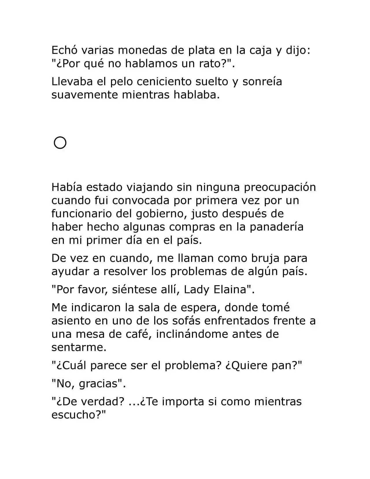 Majo No Tabitabi (Novela) - Capítulo 20 - Página 9 - LectorTMOo
