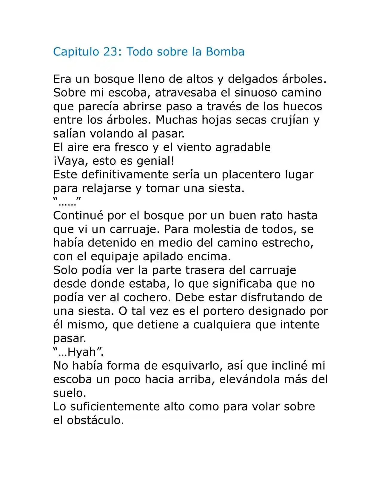 Majo No Tabitabi (Novela) - Capítulo 23 - Página 1 - LectorTMOo