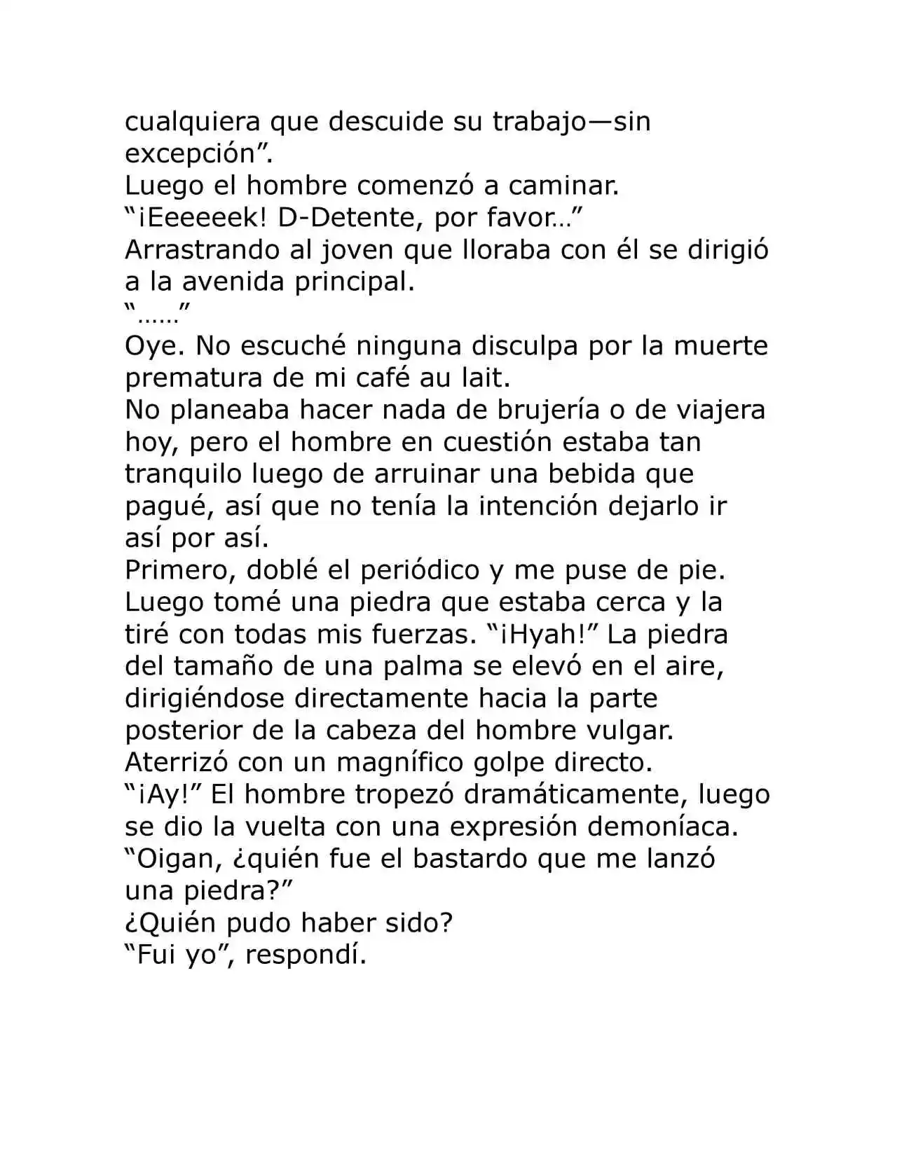 Majo No Tabitabi (Novela) - Capítulo 25 - Página 3 - LectorTMOo