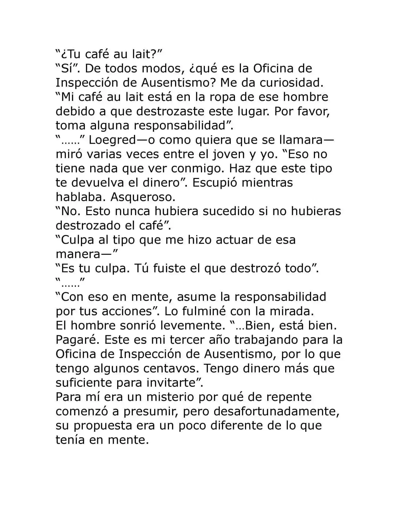 Majo No Tabitabi (Novela) - Capítulo 25 - Página 5 - LectorTMOo