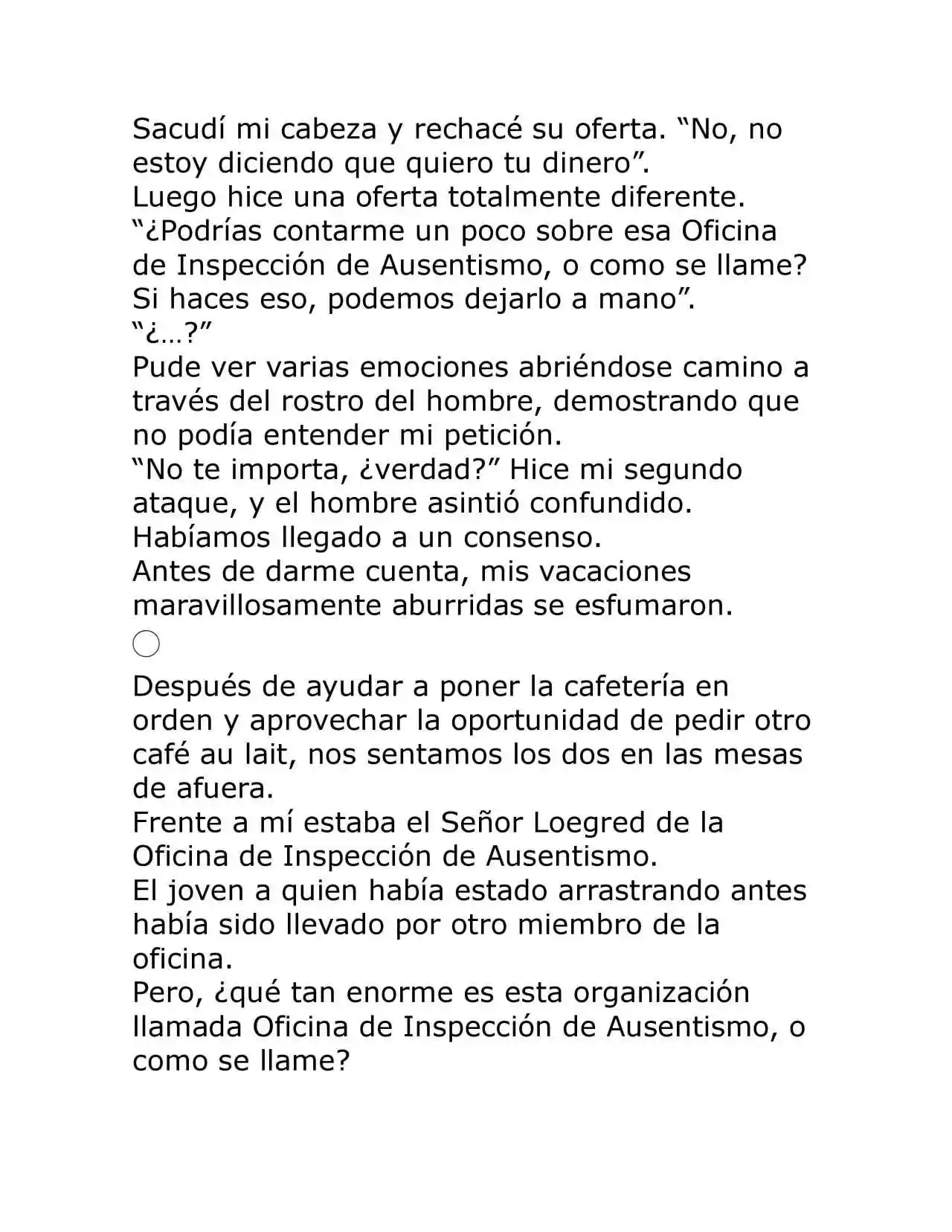 Majo No Tabitabi (Novela) - Capítulo 25 - Página 6 - LectorTMOo