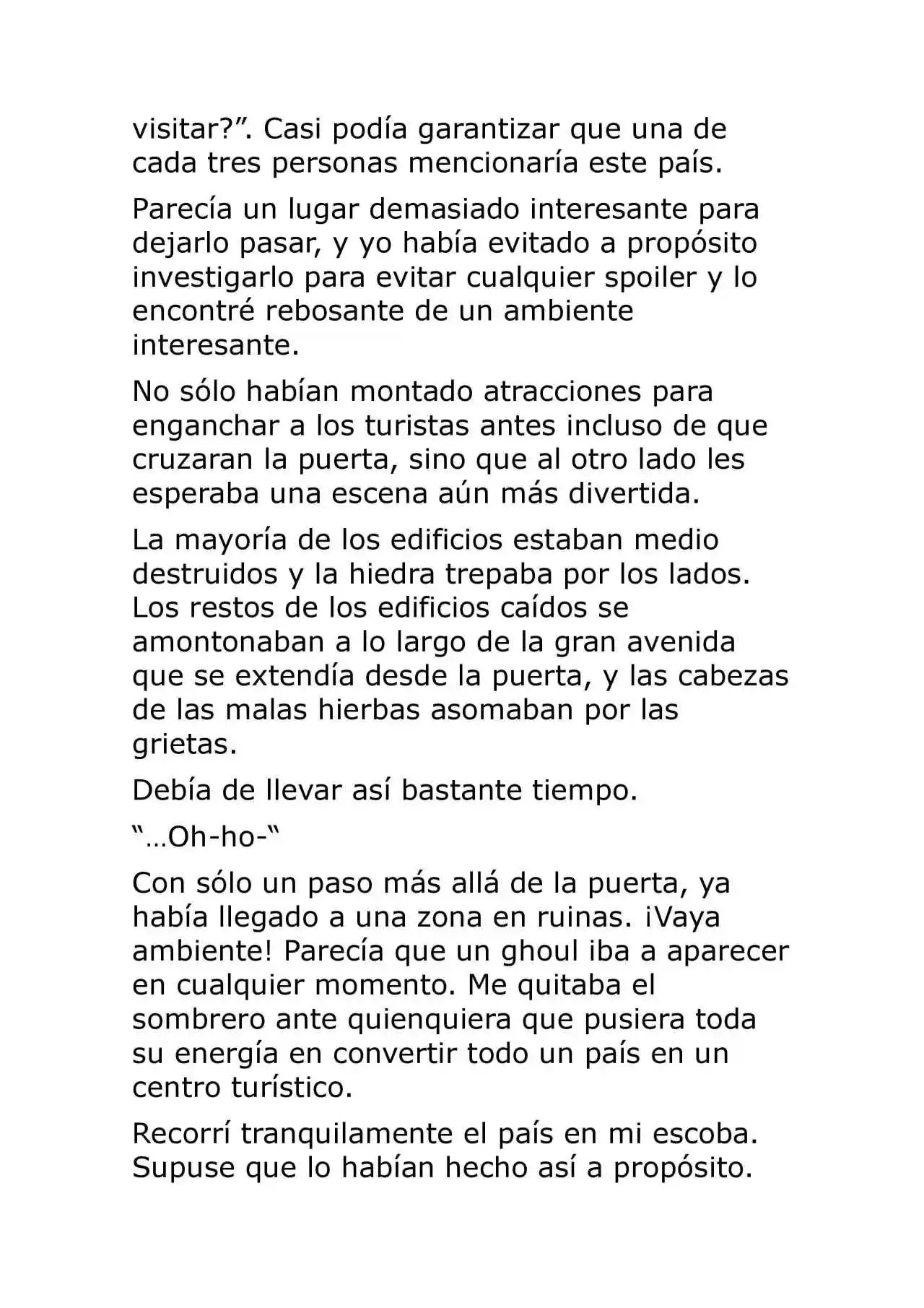 Majo No Tabitabi (Novela) - Capítulo 26 - Página 4 - LectorTMOo