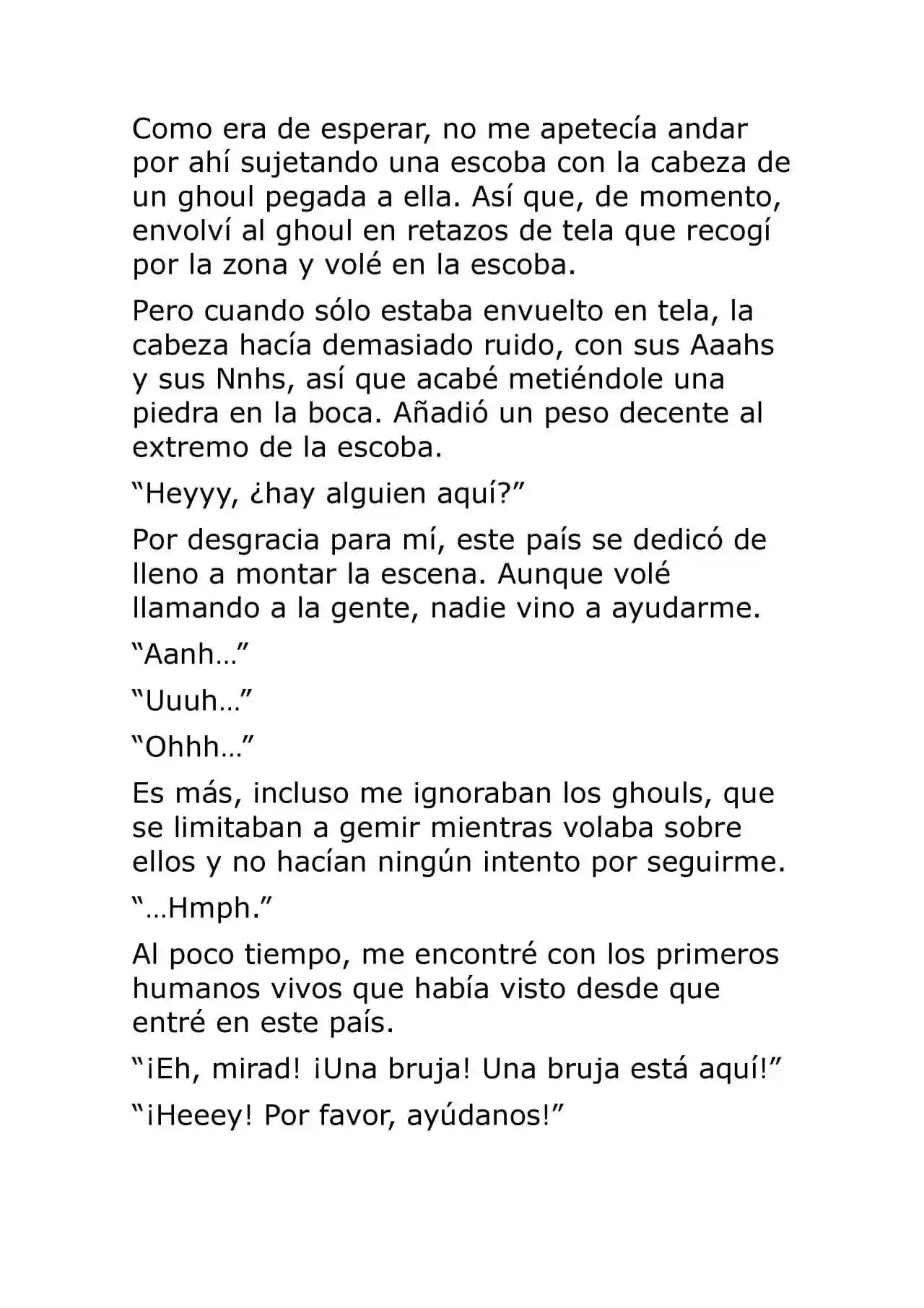 Majo No Tabitabi (Novela) - Capítulo 26 - Página 8 - LectorTMOo