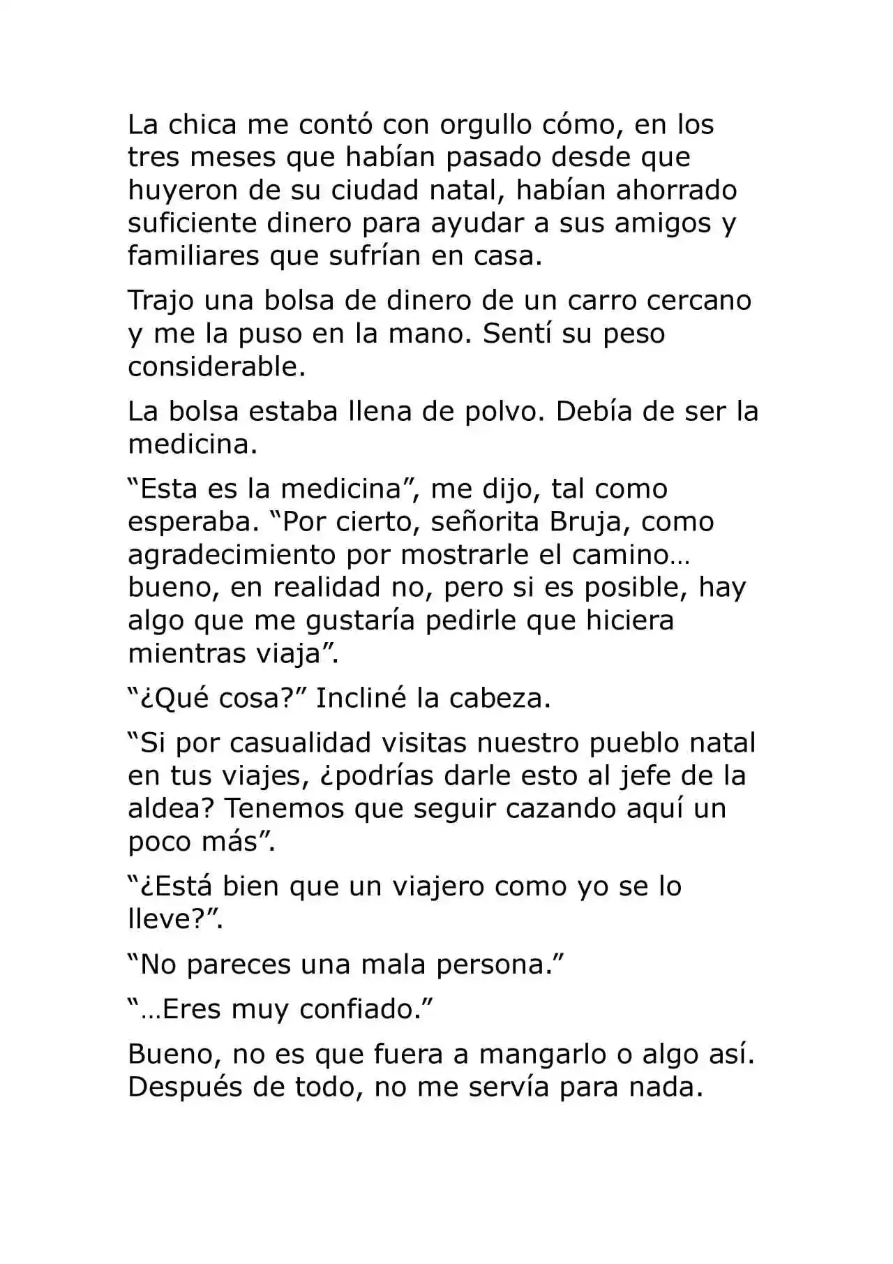 Majo No Tabitabi (Novela) - Capítulo 27 - Página 8 - LectorTMOo