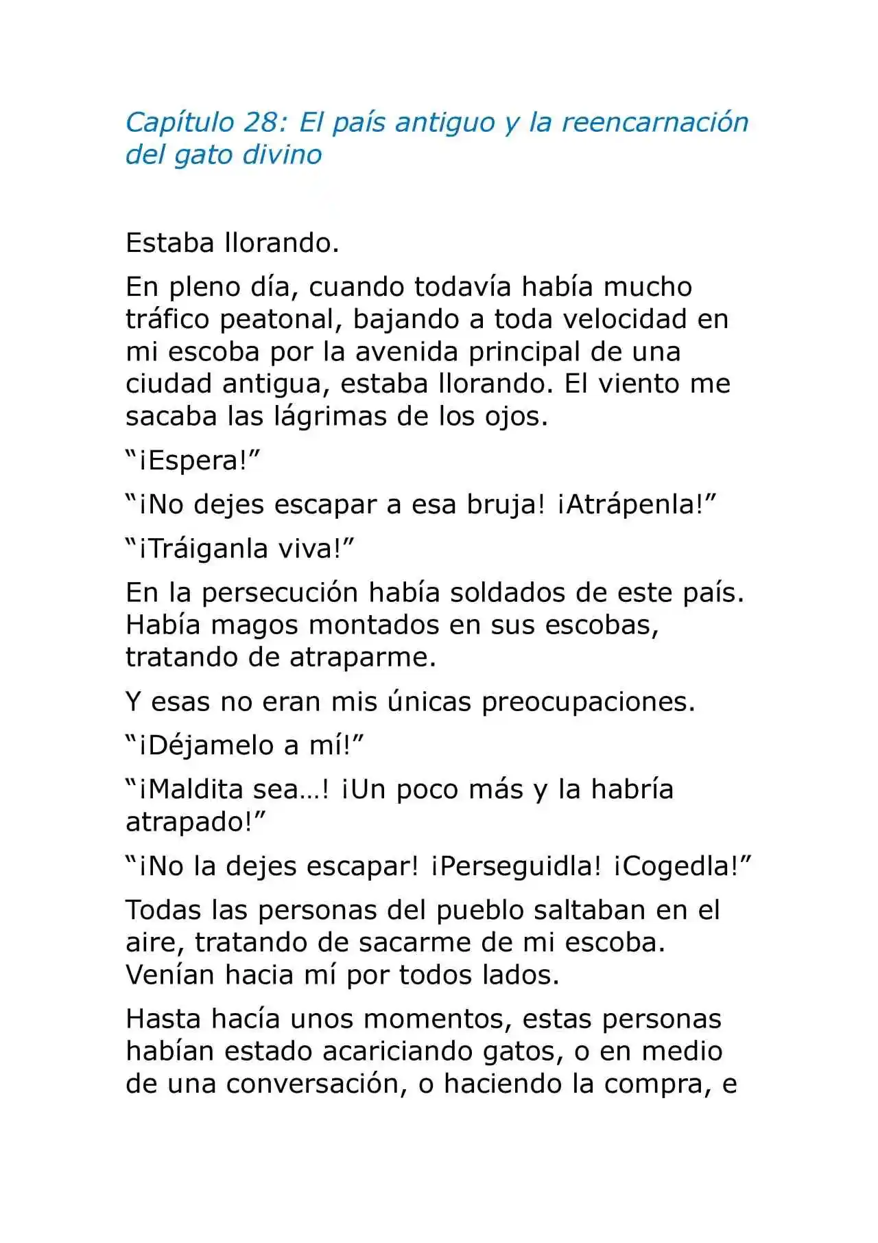Majo No Tabitabi (Novela) - Capítulo 28 - Página 1 - LectorTMOo